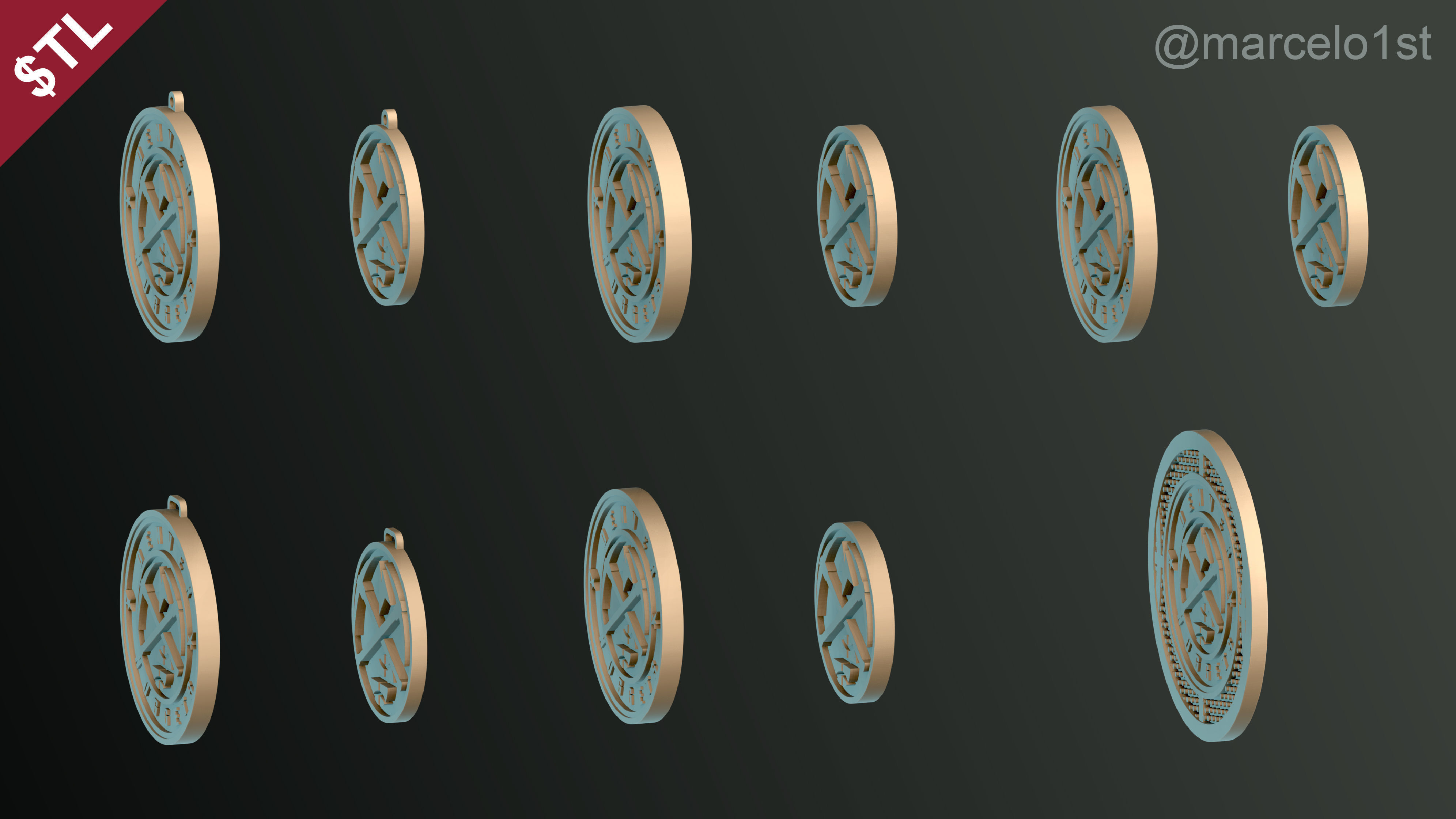 NBA NORTHWEST -  Denver Nuggets Pack 3D print model_14