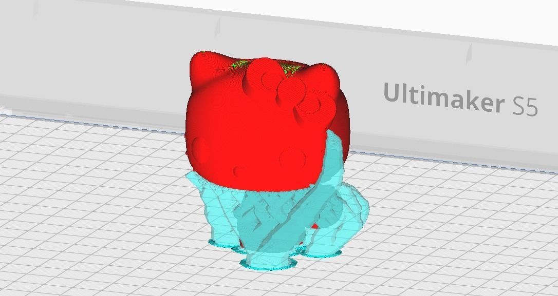 Hello kitty with an apple funko pop 3D print model_12