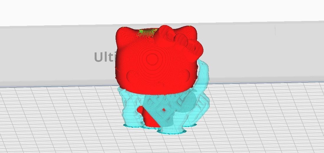 Hello kitty with an apple funko pop 3D print model_13