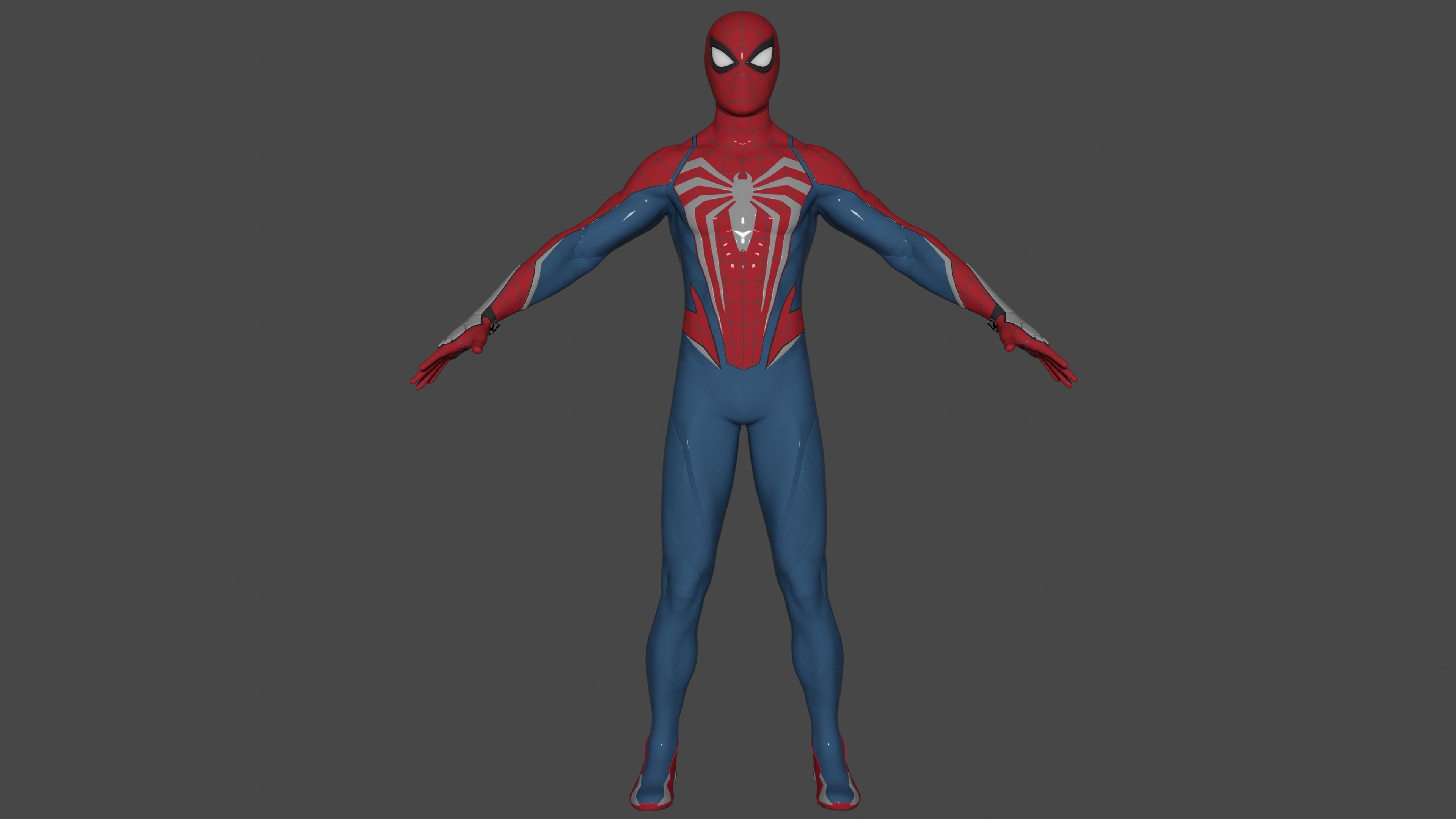 Marvel Spiderman 3D Model 3D model_1