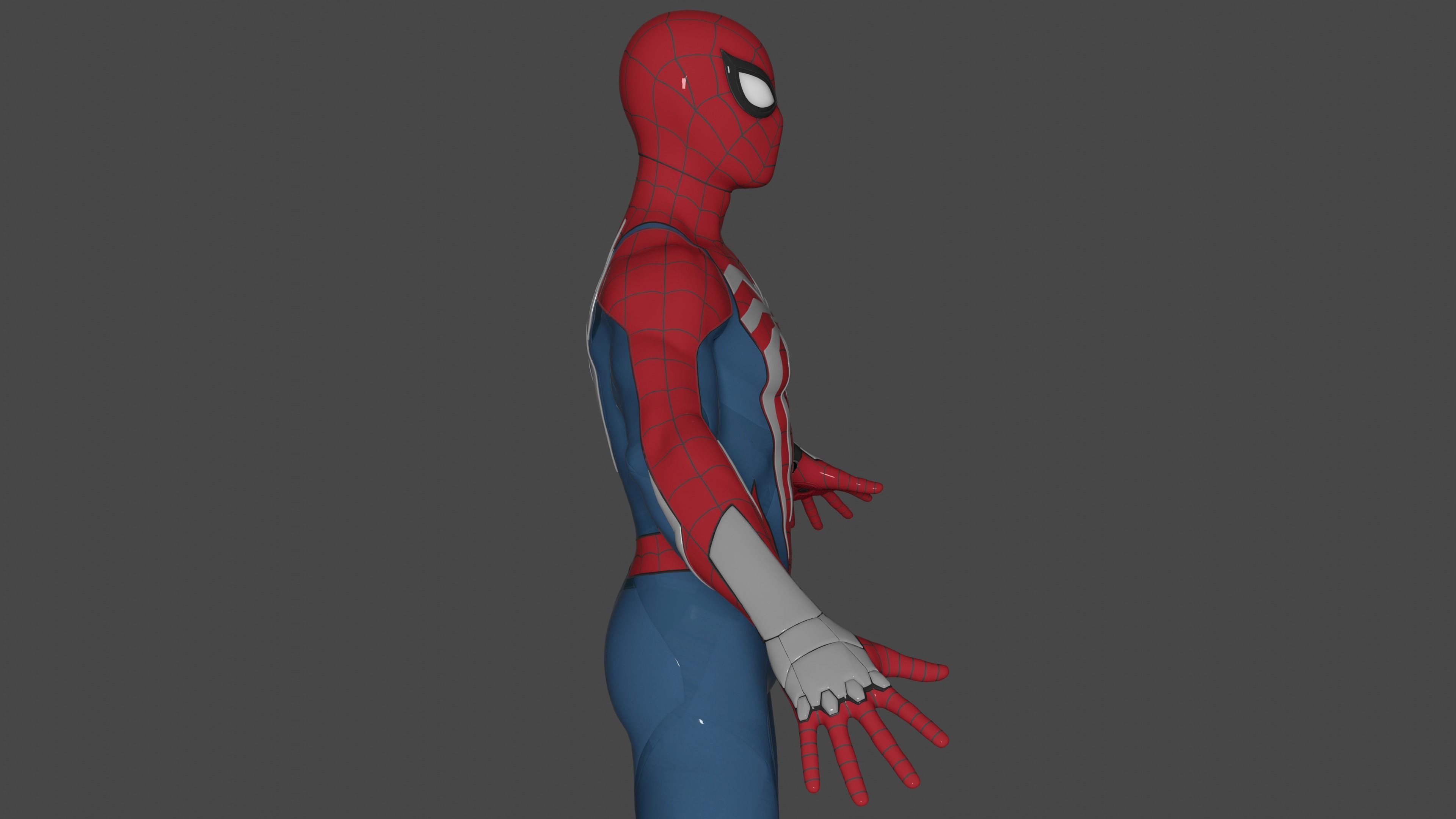Marvel Spiderman 3D Model 3D model_2