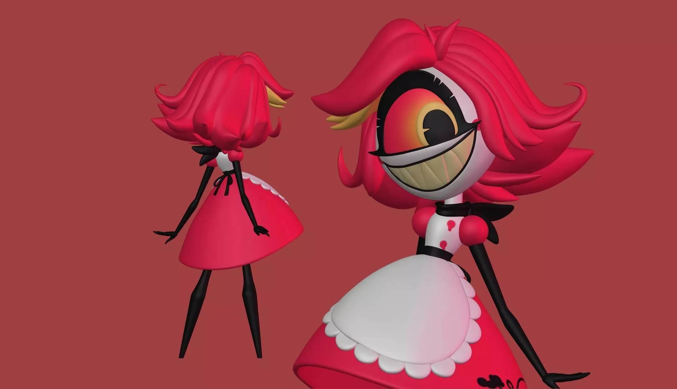 Niffty Hazbin Hotel 3D print model_0