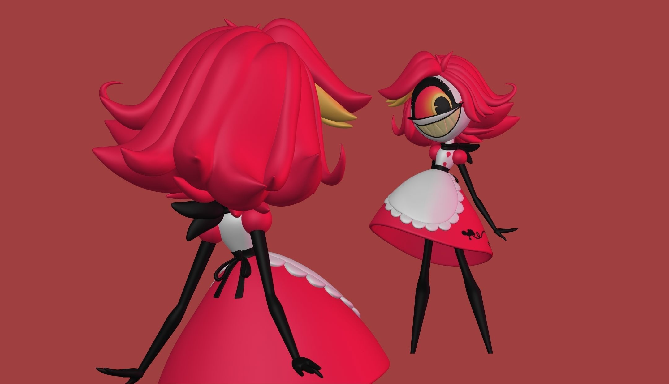 Niffty Hazbin Hotel 3D print model_3
