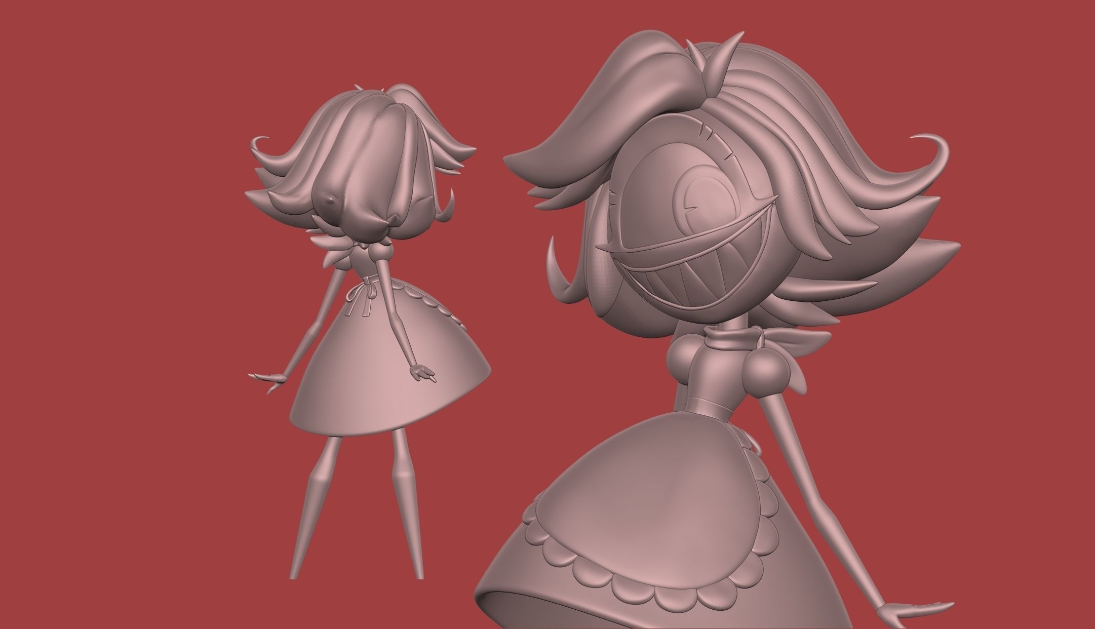 Niffty Hazbin Hotel 3D print model_2