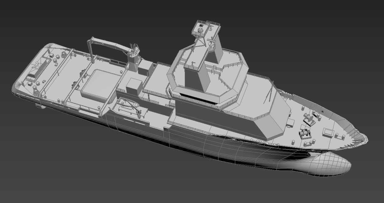 Tugboat 3D print model_6