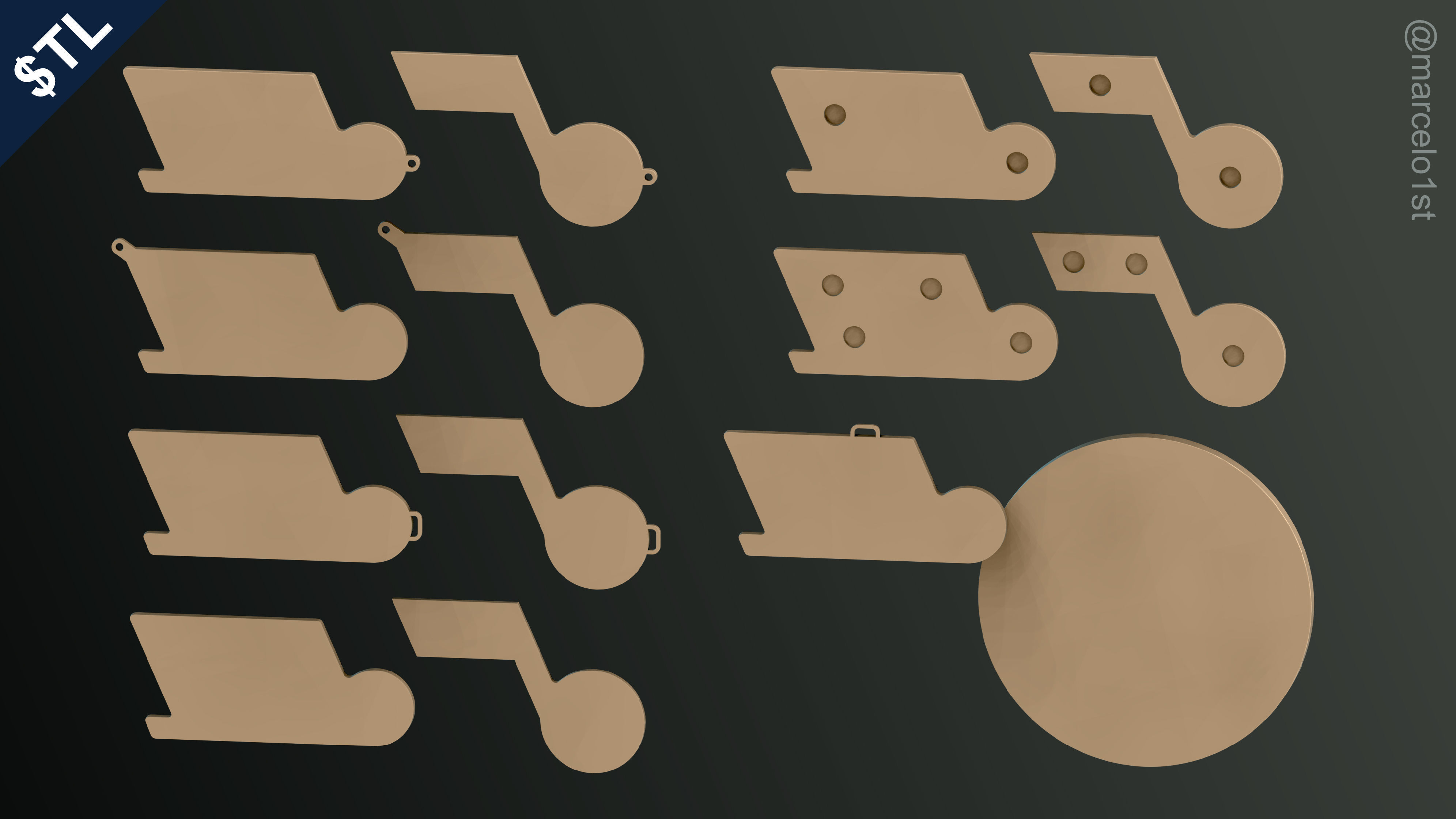 NBA NORTHWEST - Utah Jazz Pack 3D print model_23