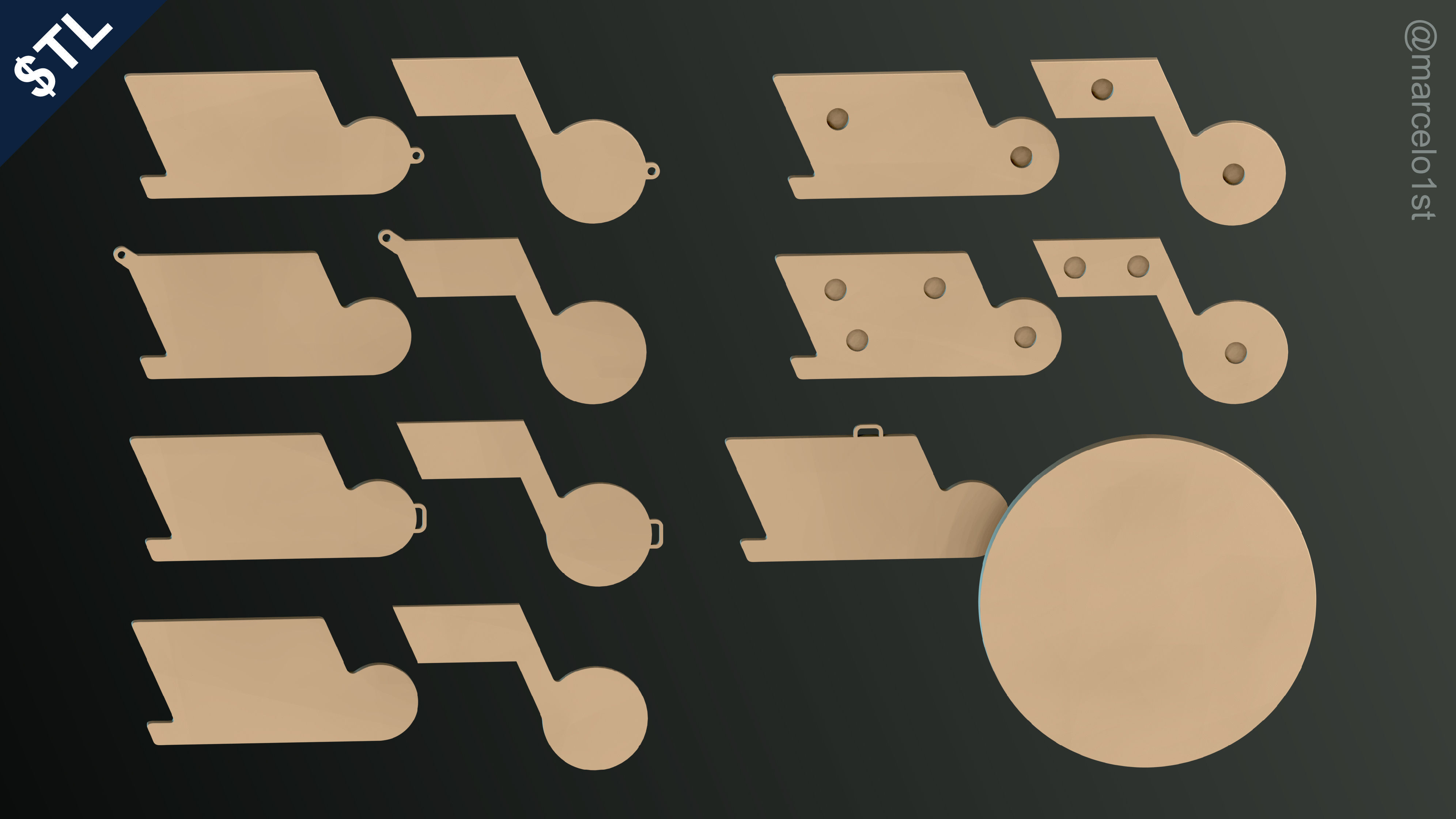 NBA NORTHWEST - Utah Jazz Pack 3D print model_22