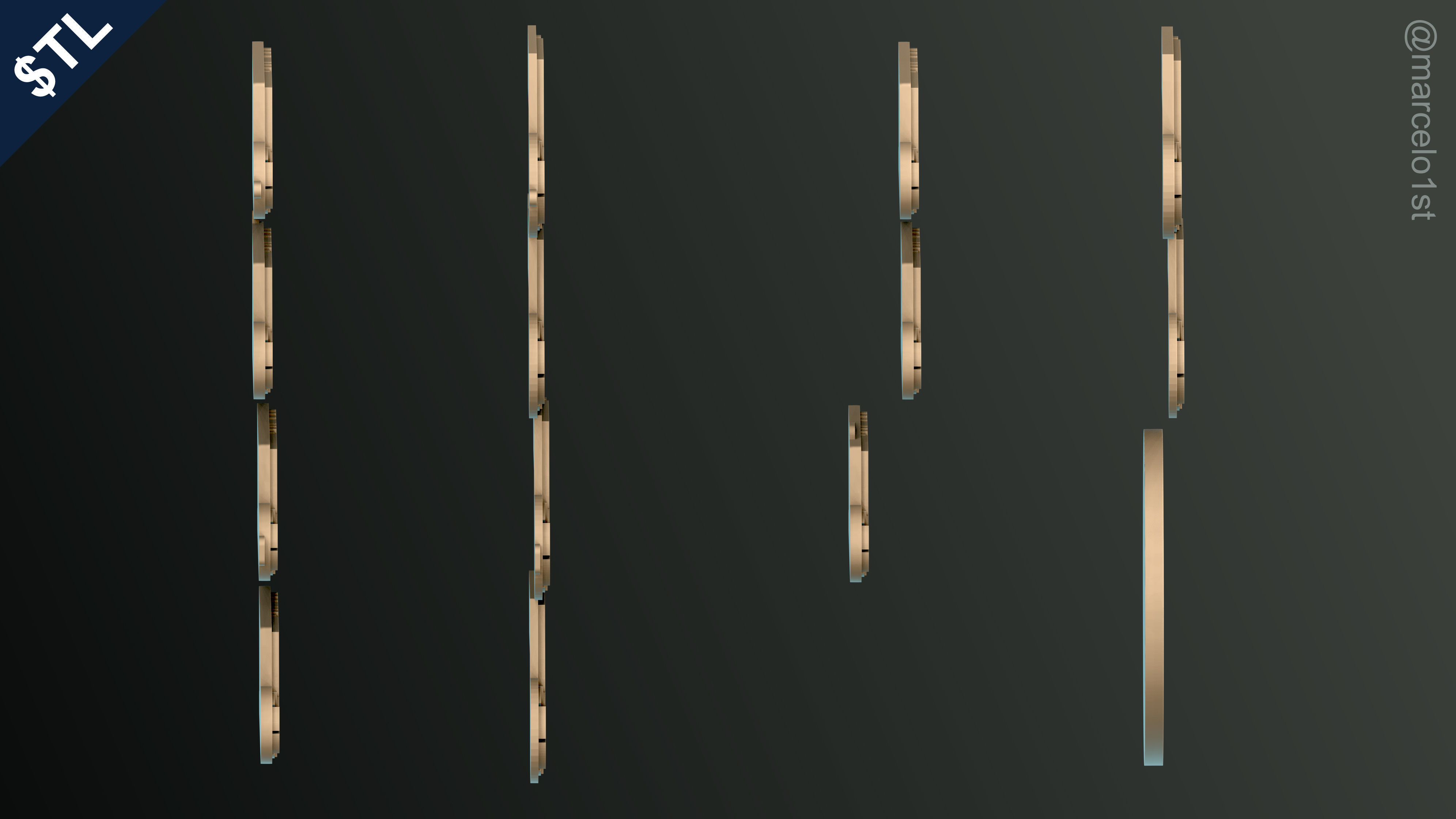 NBA NORTHWEST - Utah Jazz Pack 3D print model_29