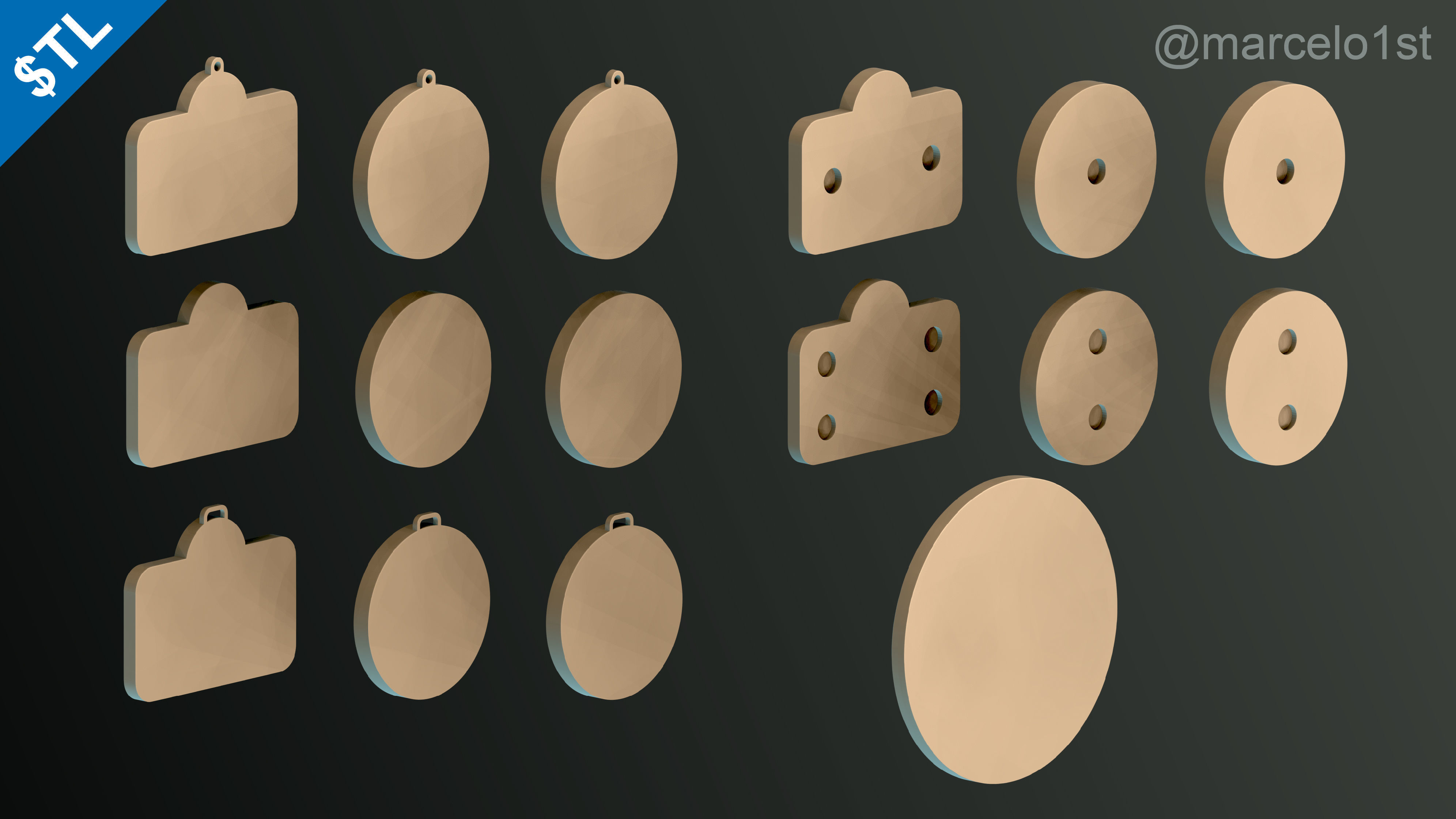 NBA PACIFIC - Los Angeles Clippers Pack 3D print model_19