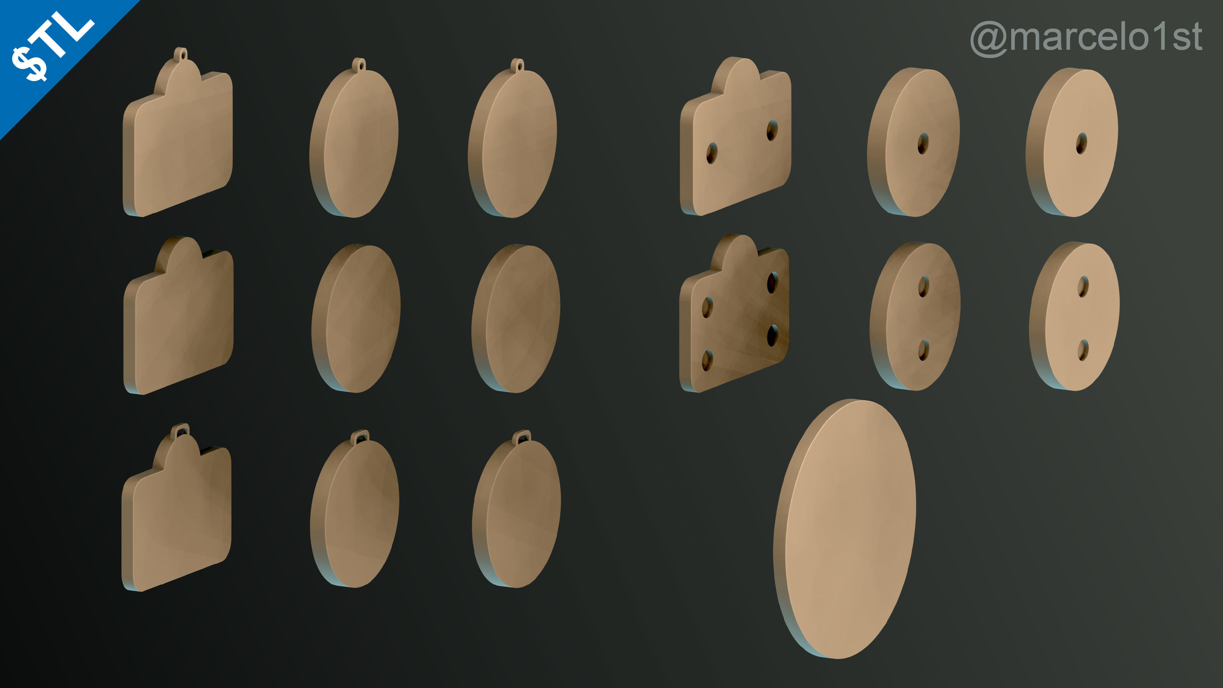 NBA PACIFIC - Los Angeles Clippers Pack 3D print model_18