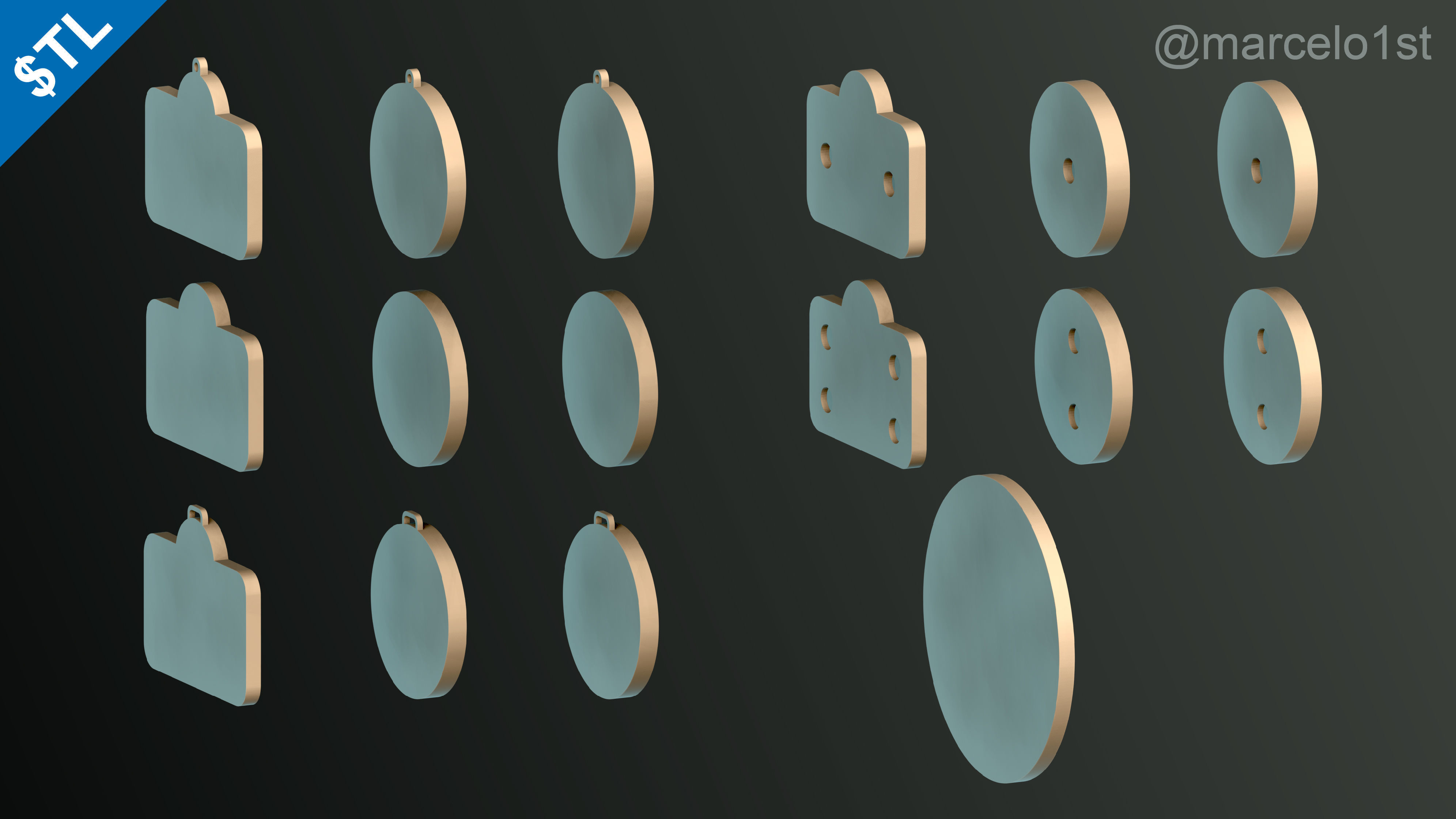NBA PACIFIC - Los Angeles Clippers Pack 3D print model_27