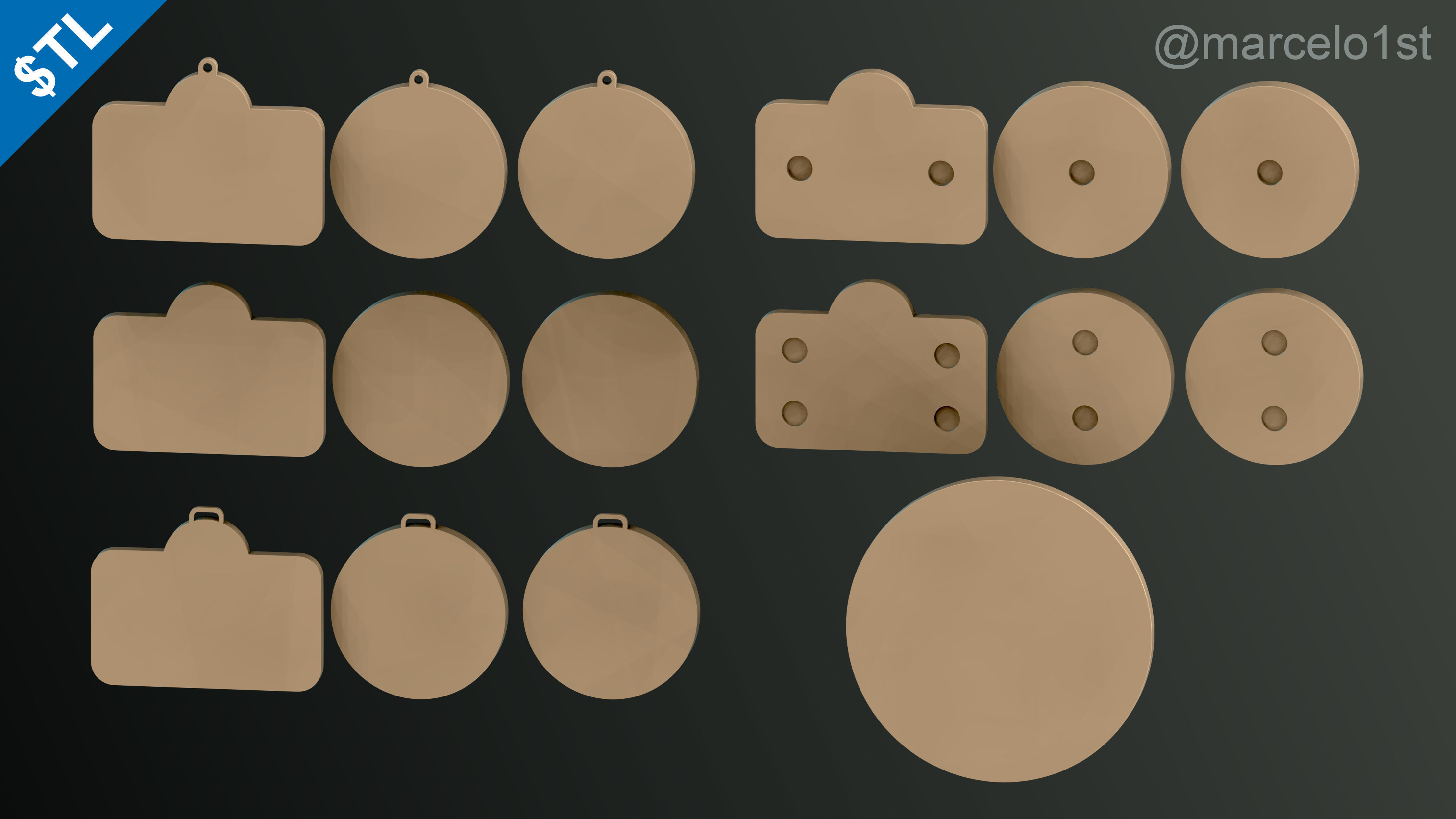 NBA PACIFIC - Los Angeles Clippers Pack 3D print model_23