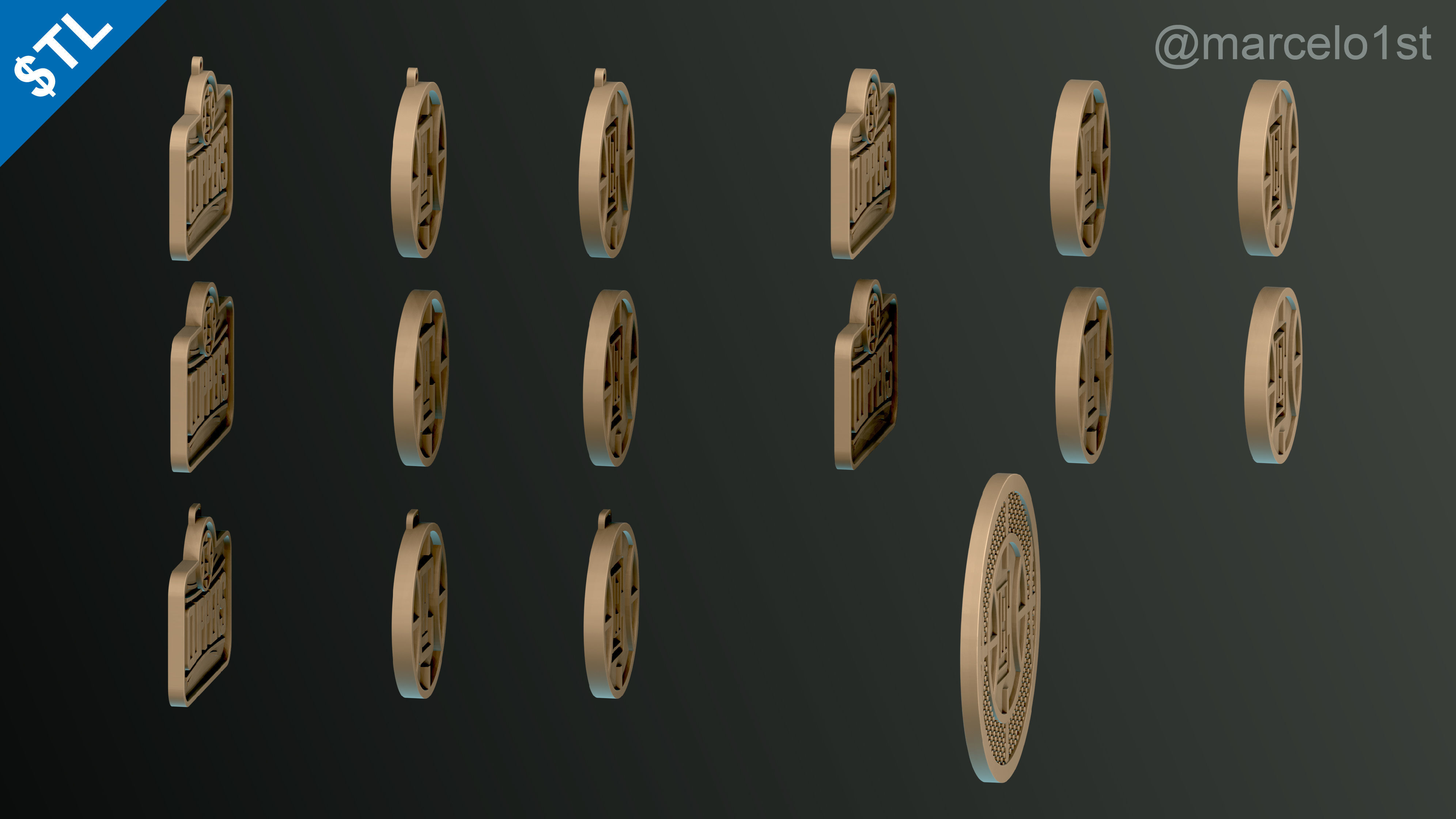 NBA PACIFIC - Los Angeles Clippers Pack 3D print model_30