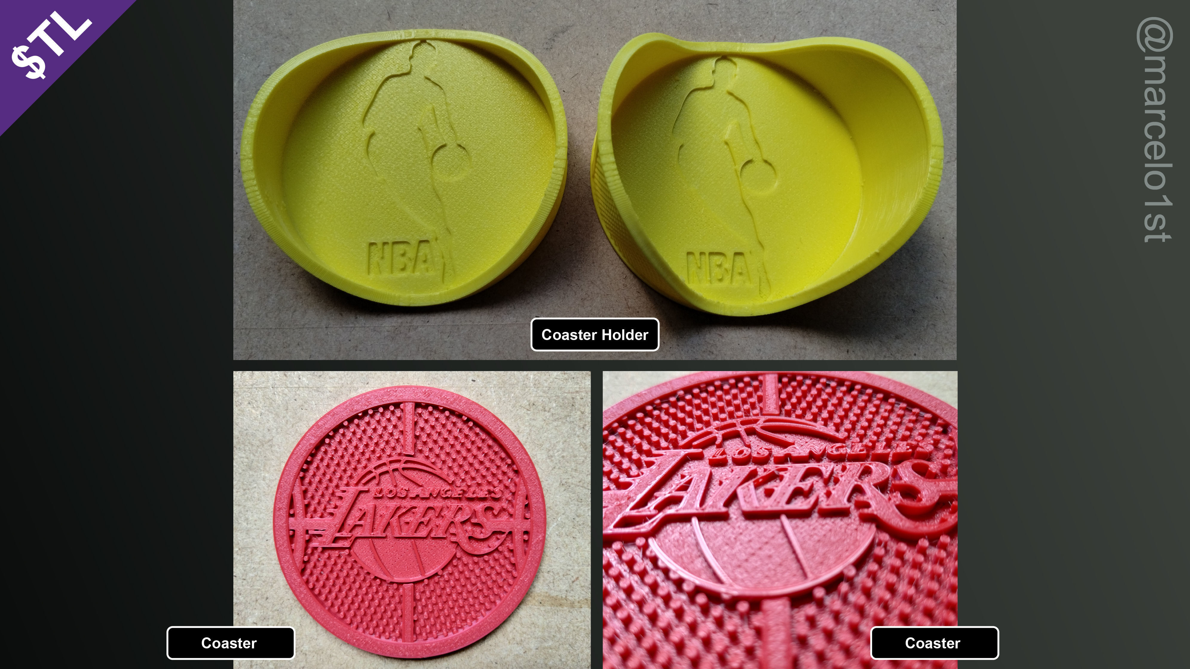NBA PACIFIC - Los Angeles Lakers Pack 3D print model_2