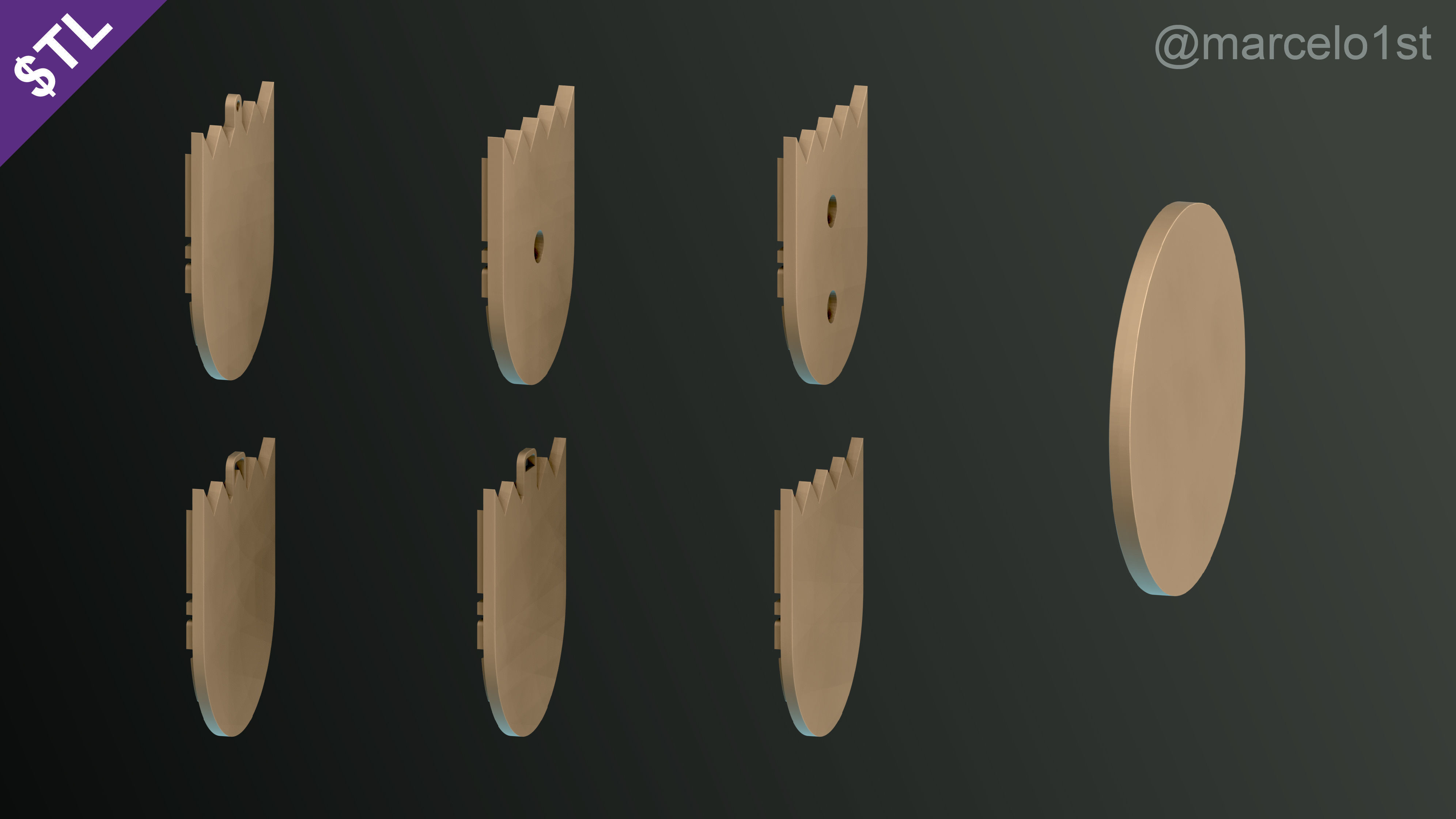 NBA PACIFIC - Sacramento Kings Pack 3D print model_17