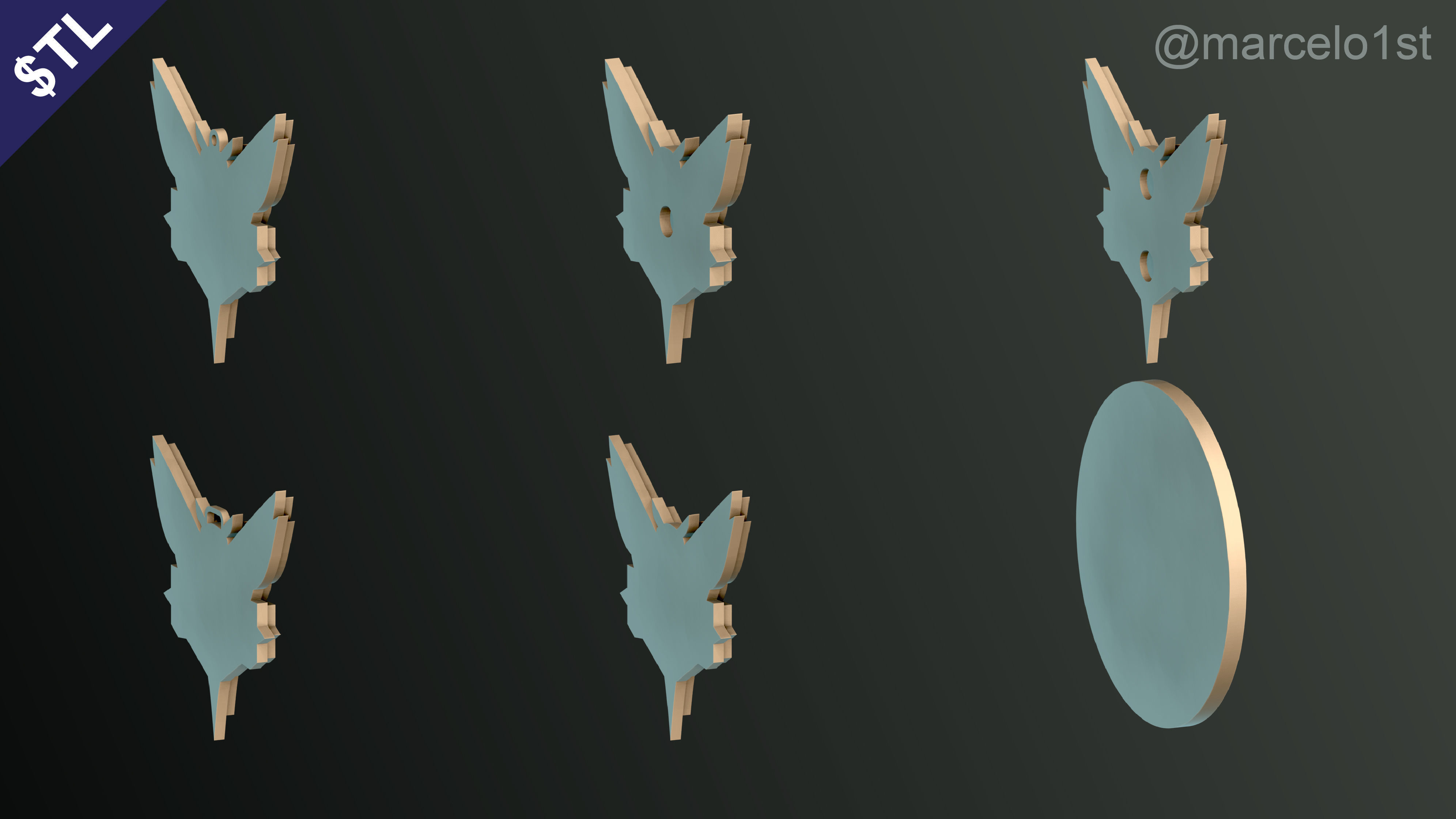 NBA SOUTHEAST - Charlotte Hornets Pack 3D print model_27