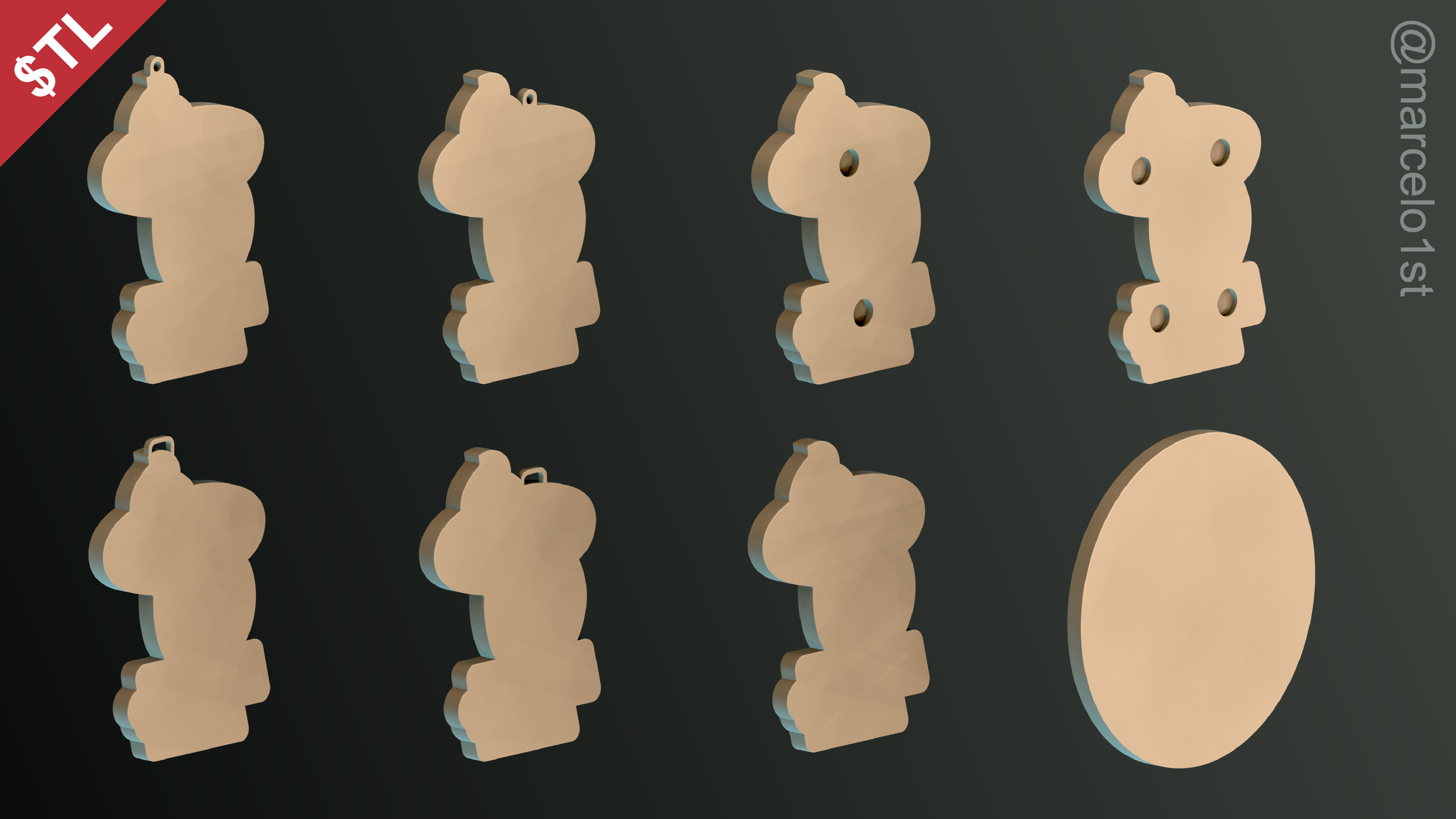 NBA SOUTHEAST - Miami Heat Pack 3D print model_19
