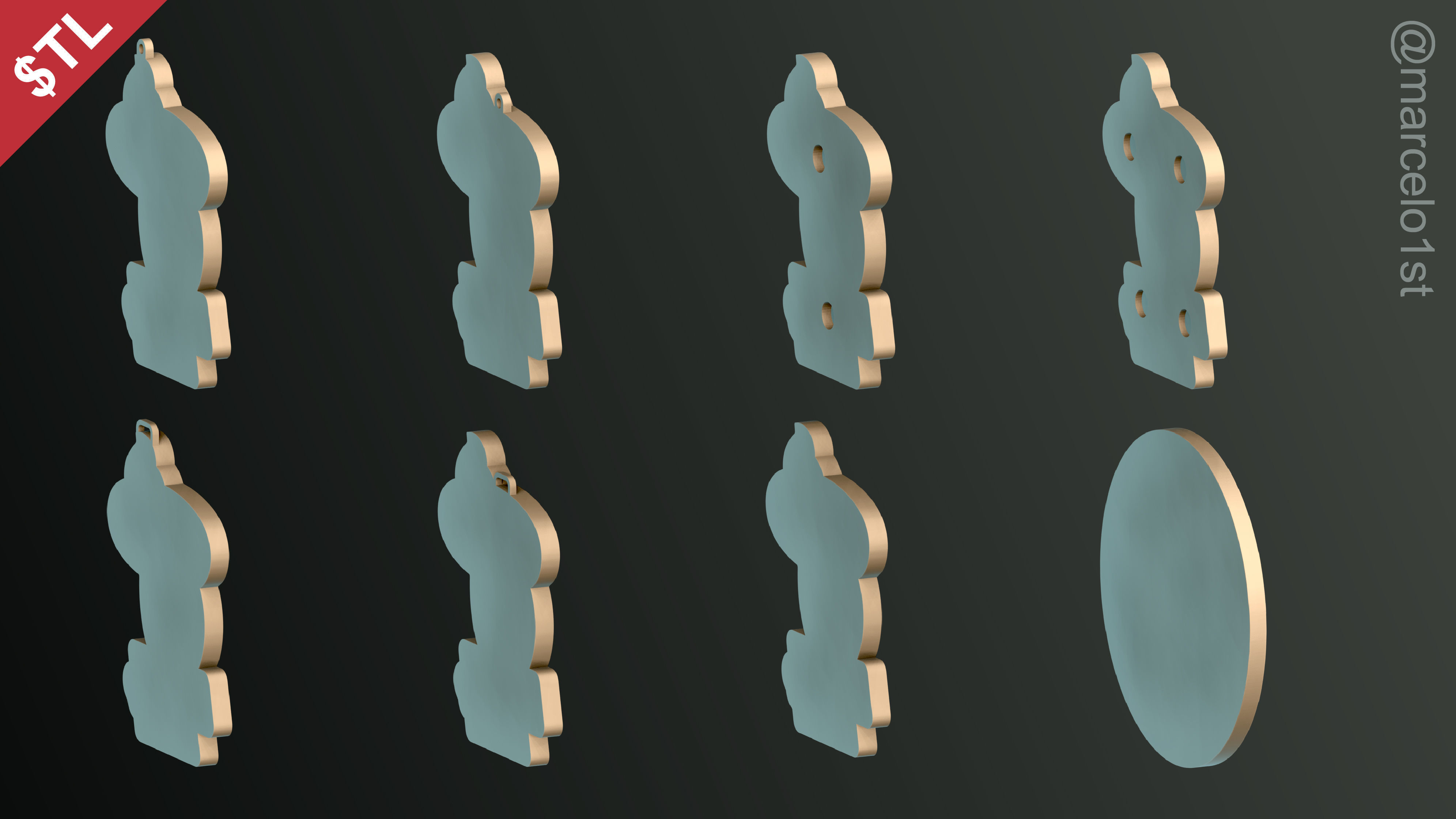 NBA SOUTHEAST - Miami Heat Pack 3D print model_27