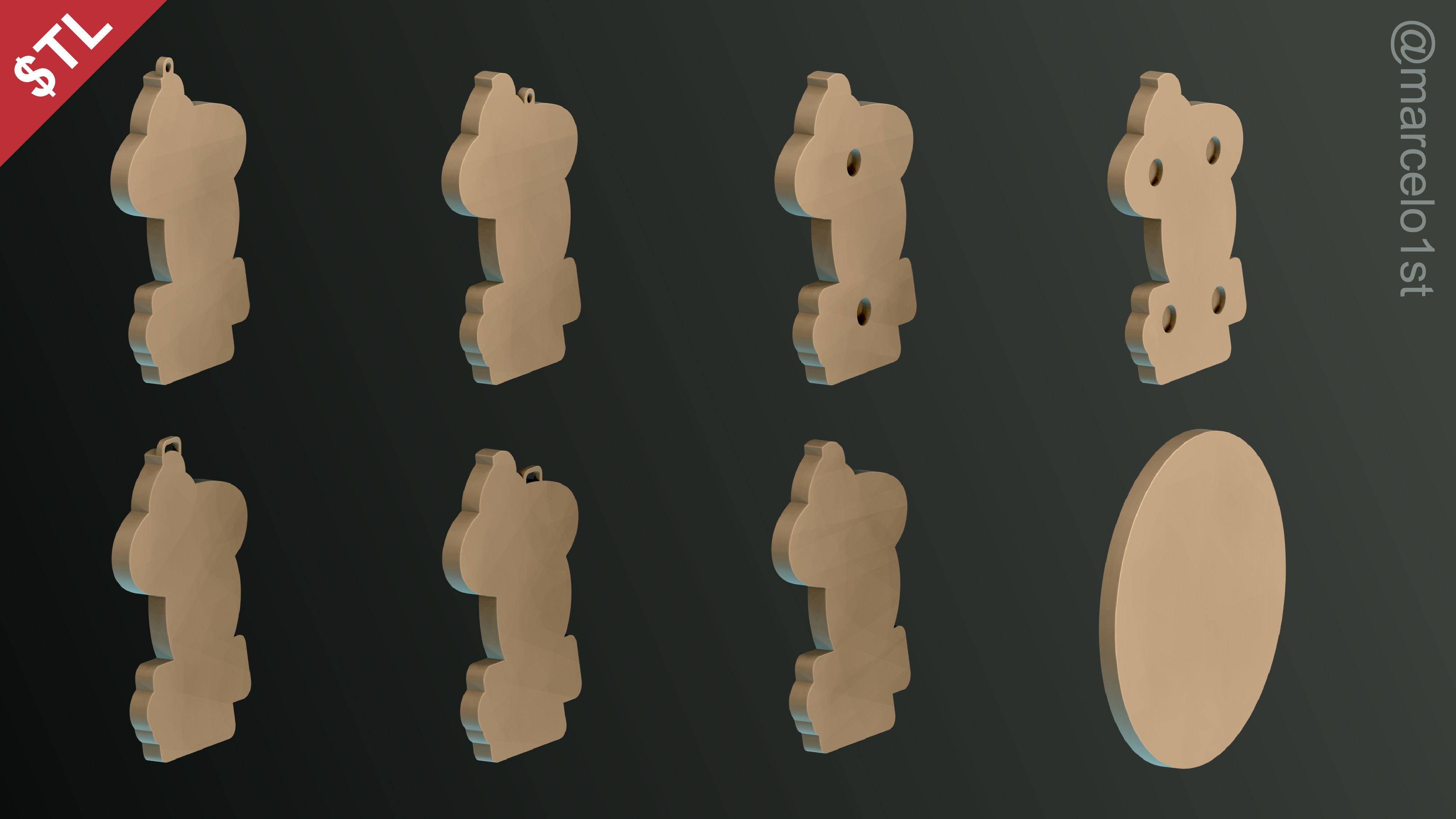 NBA SOUTHEAST - Miami Heat Pack 3D print model_18