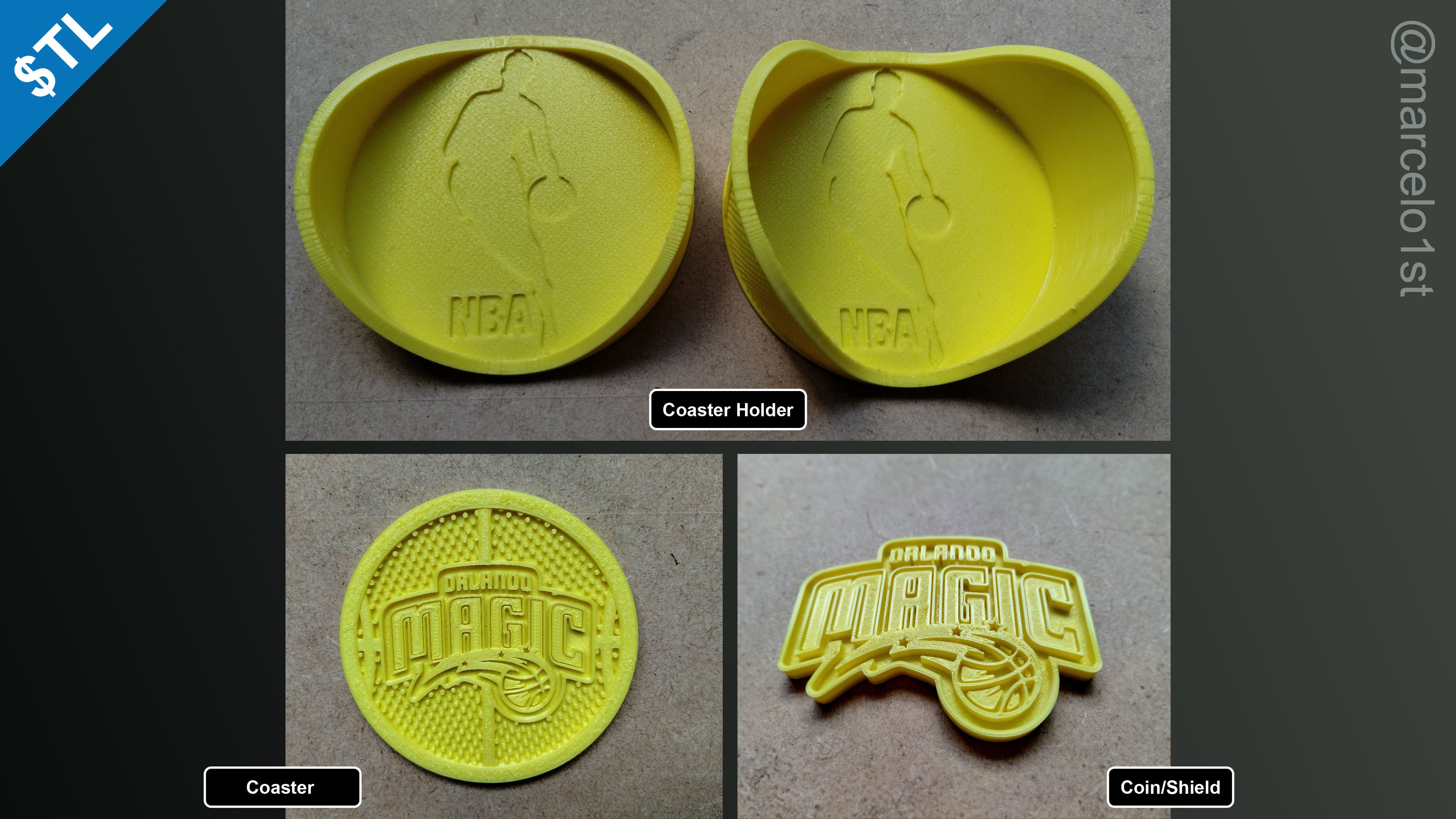 NBA SOUTHEAST - Orlando Magic Pack 3D print model_2