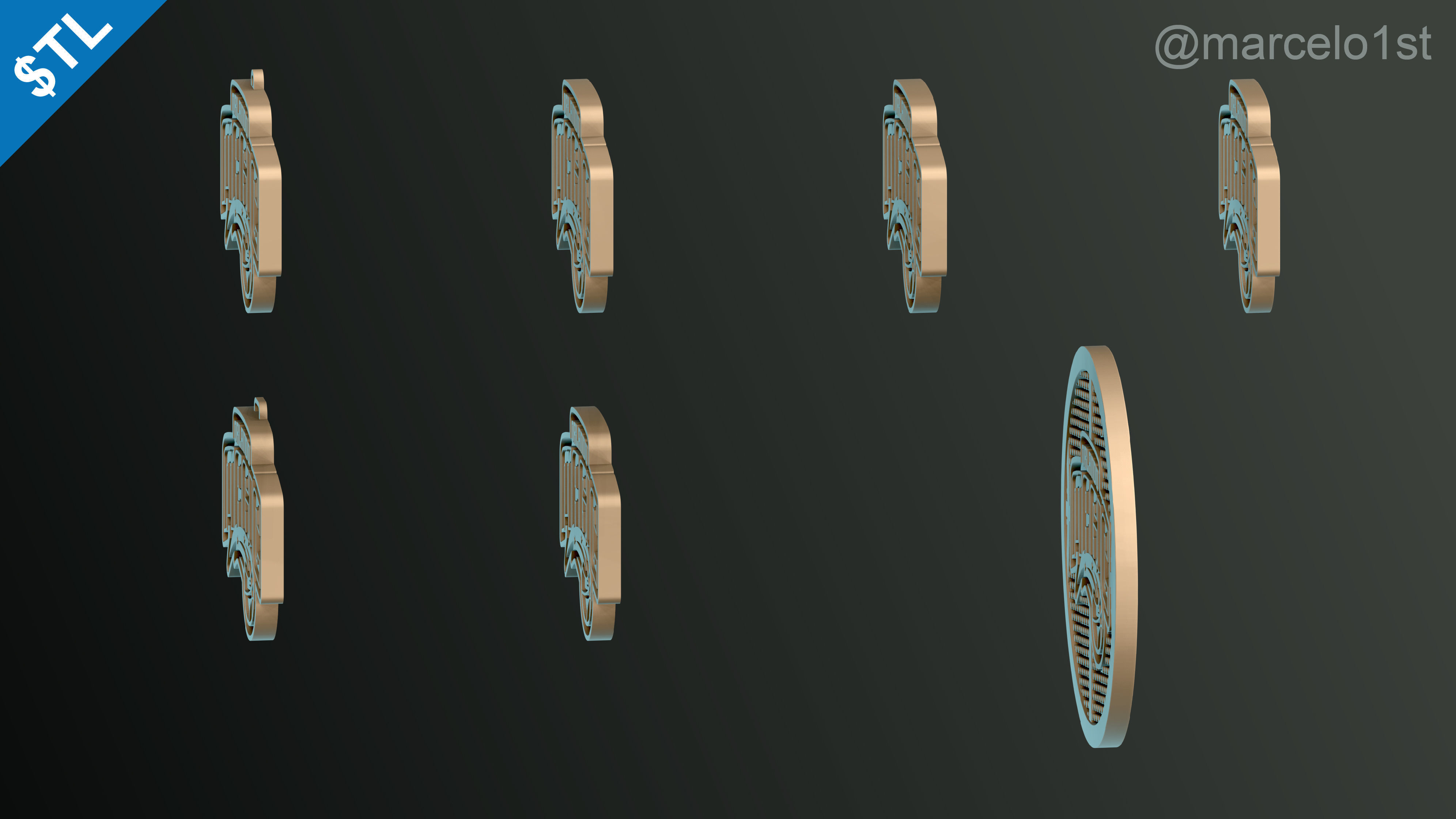 NBA SOUTHEAST - Orlando Magic Pack 3D print model_15