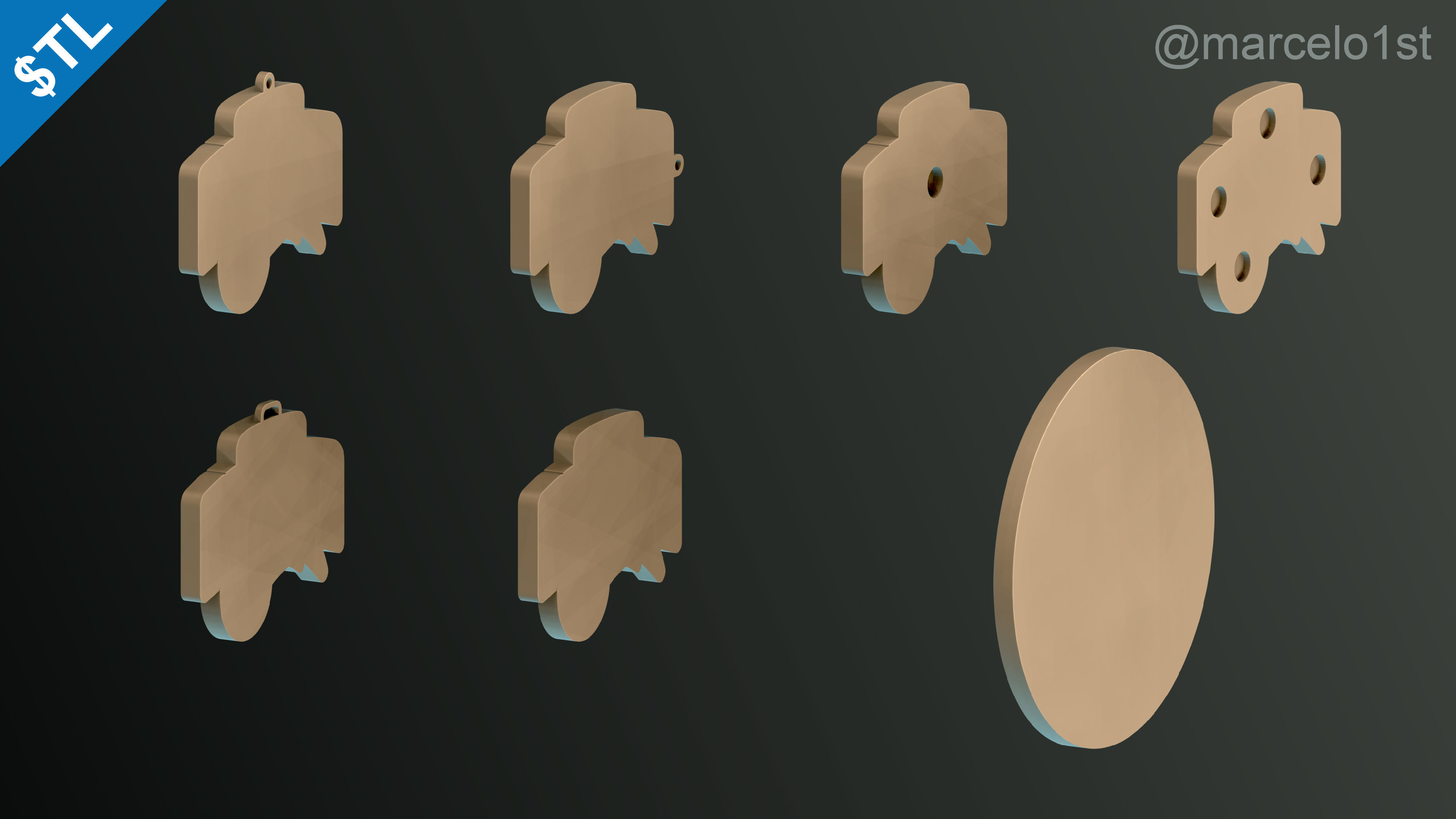NBA SOUTHEAST - Orlando Magic Pack 3D print model_18