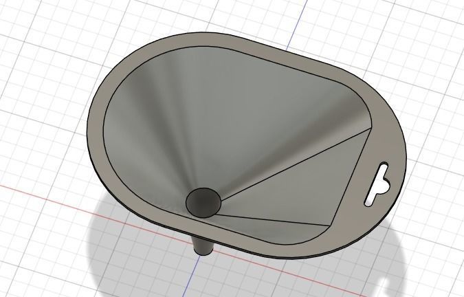 Funnel 3D print model_3