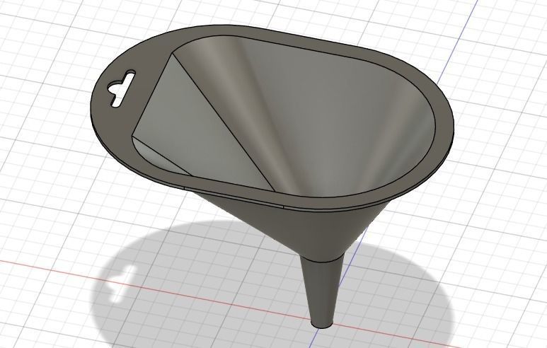 Funnel 3D print model_2