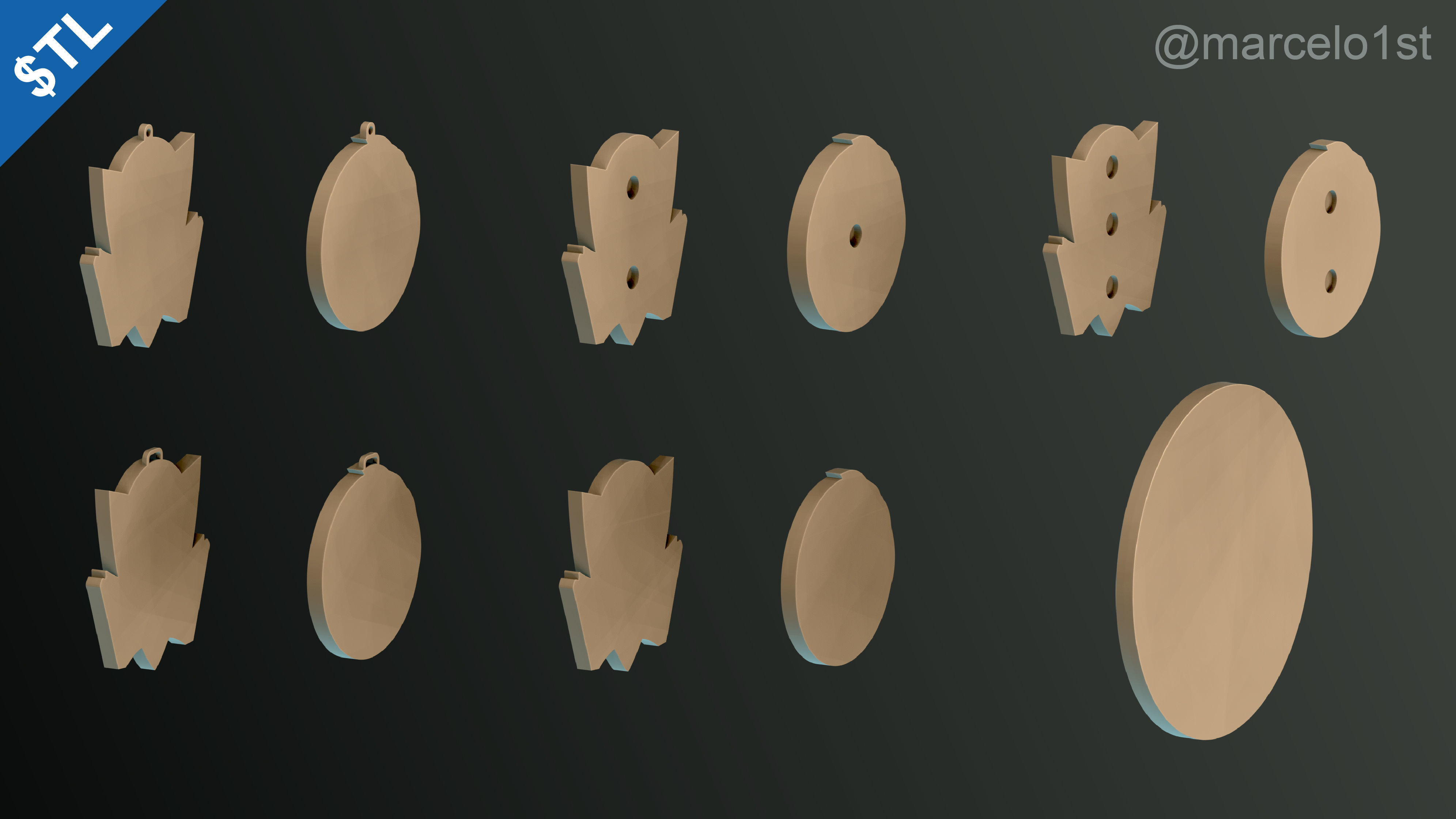 NBA SOUTHWEST - Dallas Mavericks Pack 3D print model_18