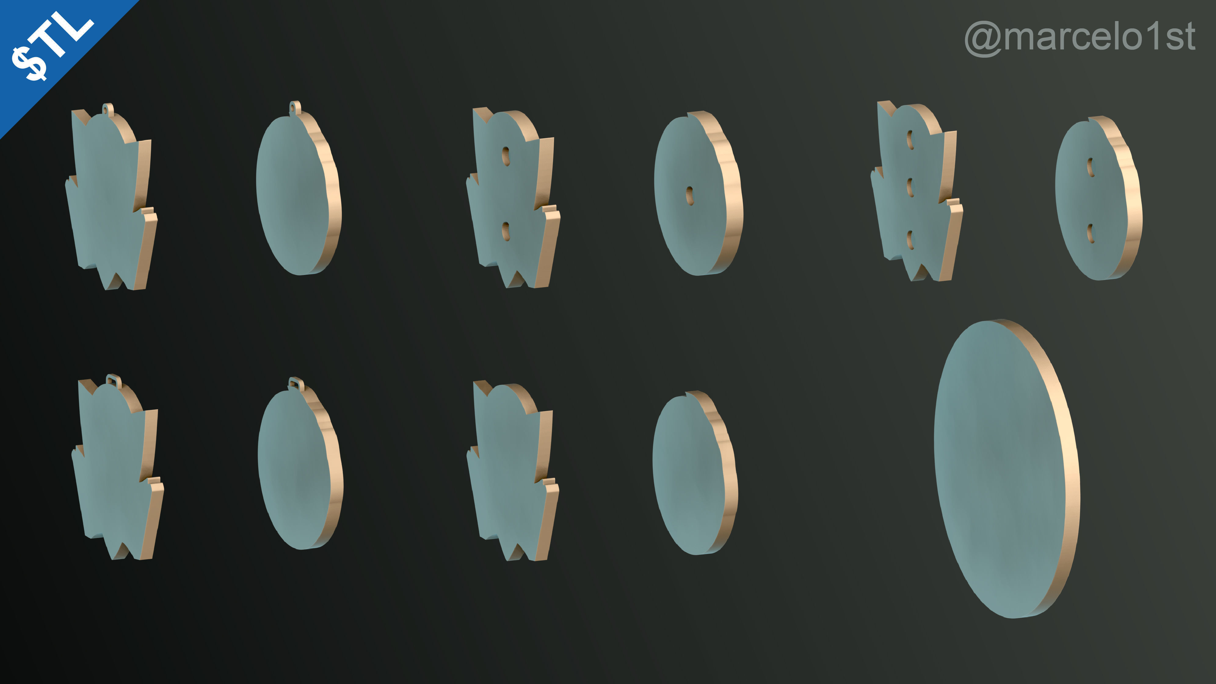 NBA SOUTHWEST - Dallas Mavericks Pack 3D print model_27