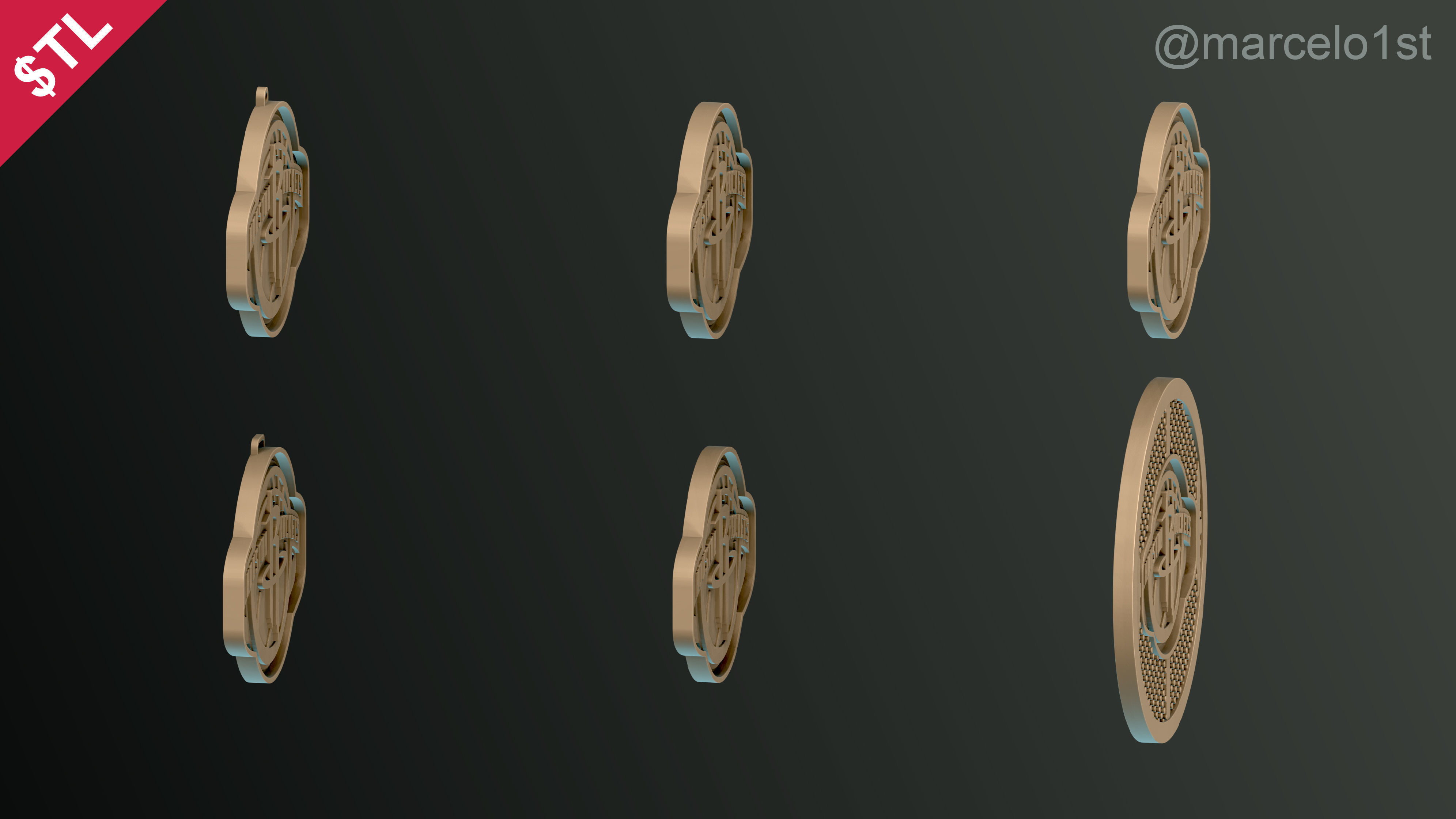 NBA SOUTHWEST - Houston Rockets Pack 3D print model_30
