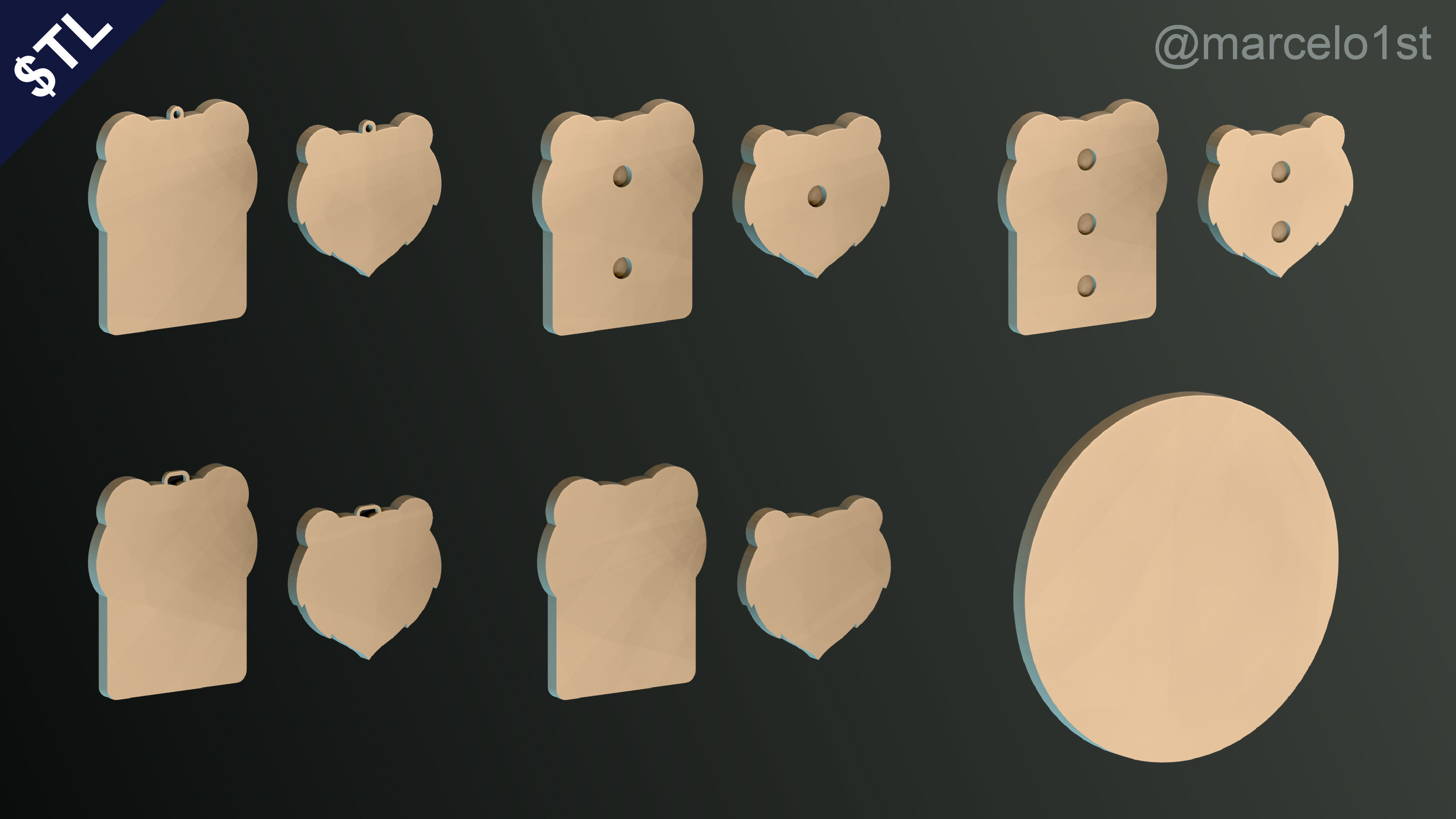 NBA SOUTHWEST - Memphis Grizzlies Pack 3D print model_20
