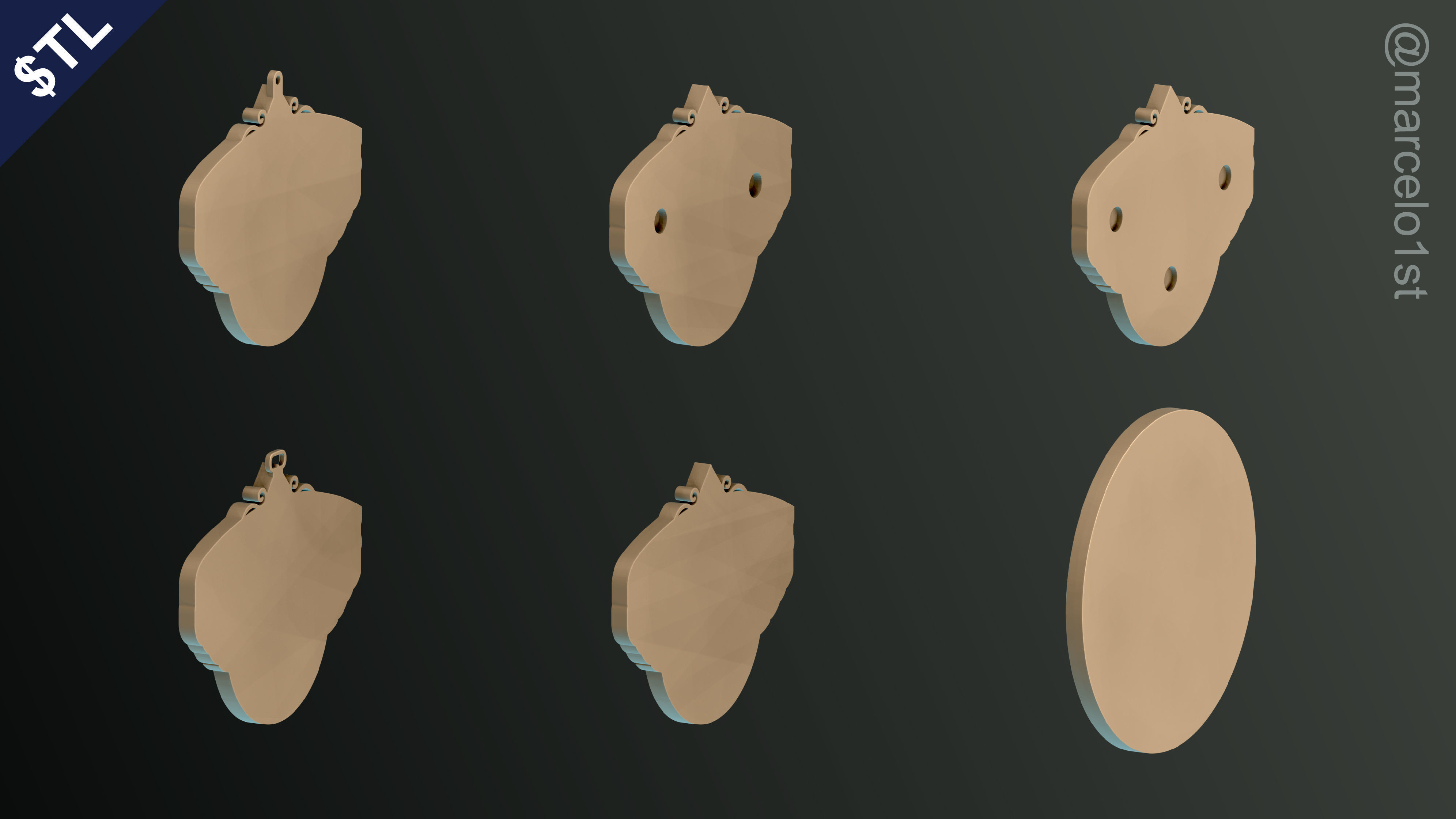 NBA SOUTHWEST - New Orleans Pelicans Pack 3D print model_18