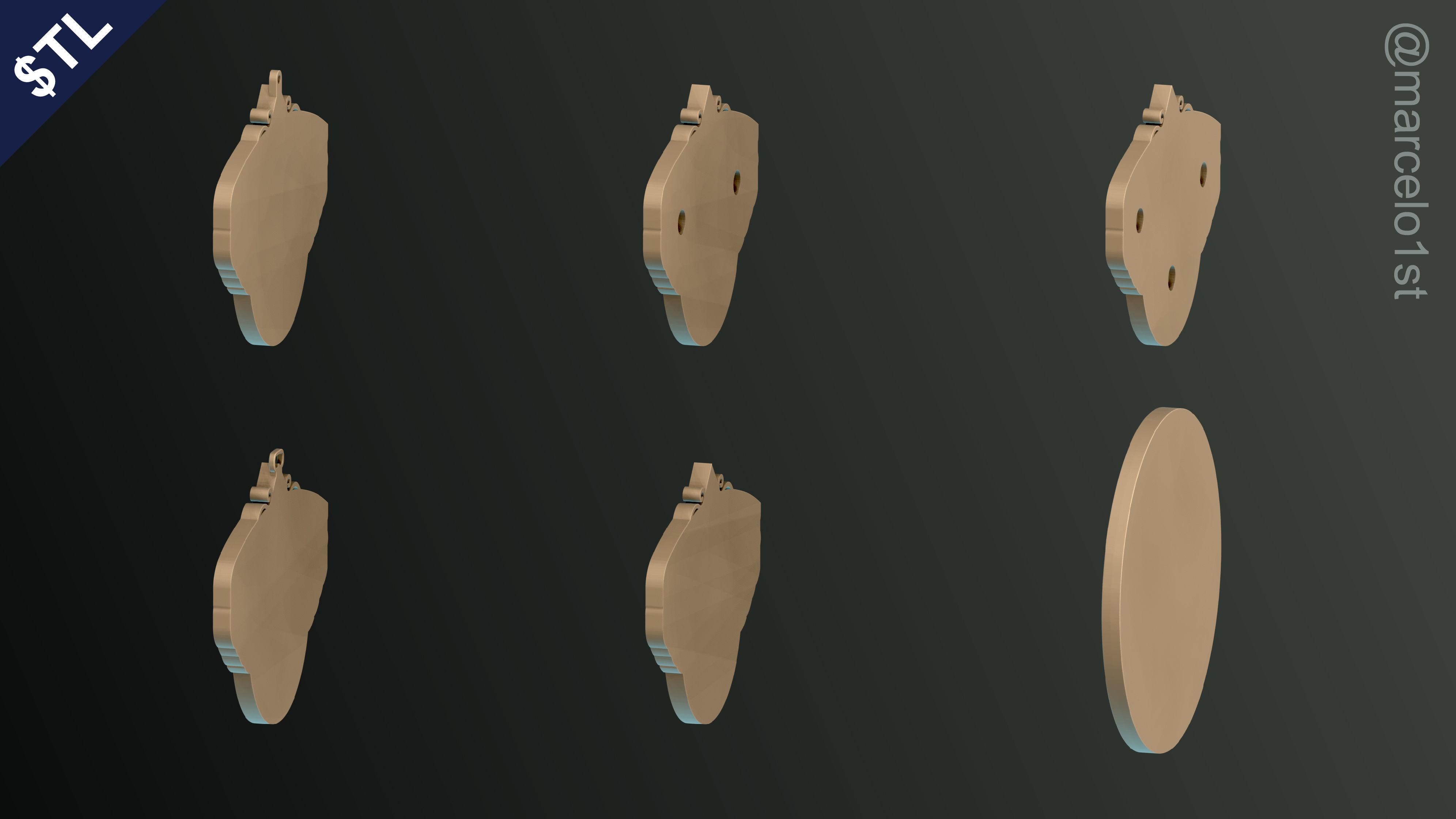 NBA SOUTHWEST - New Orleans Pelicans Pack 3D print model_17