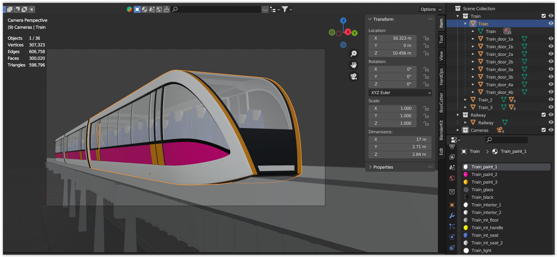 Monorail trains collection 2024 II _14