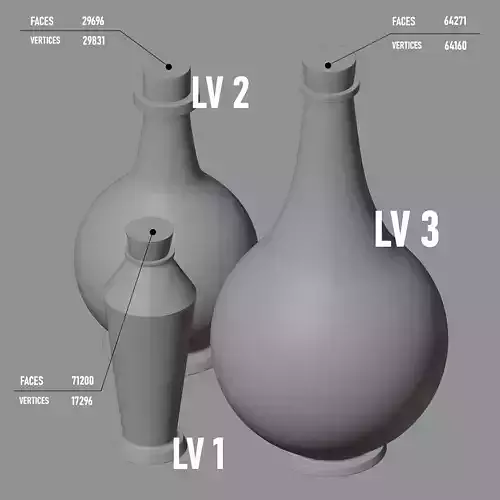 POTION - LV1- LV2- LV3