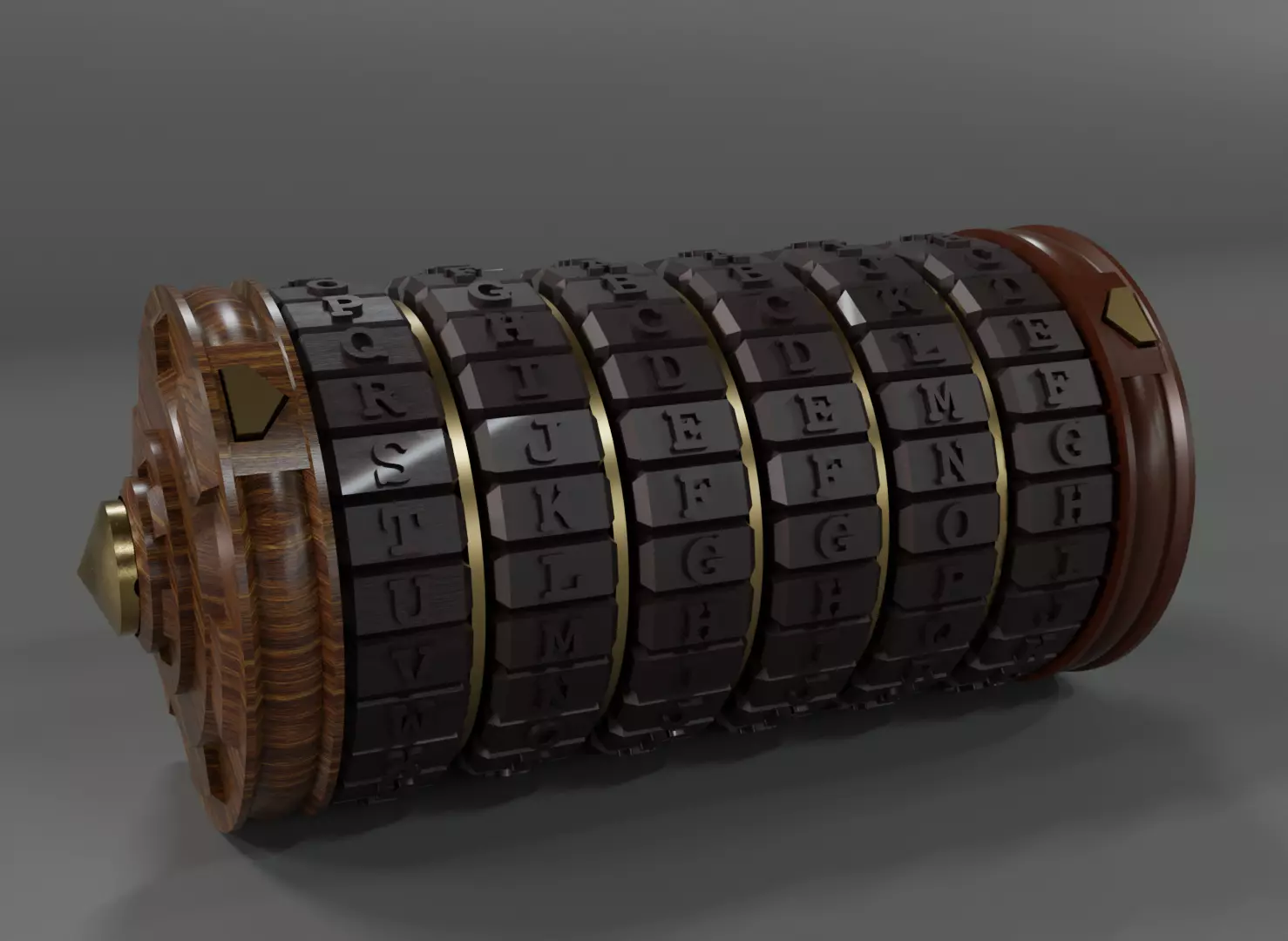 Printable Adaptable Criptex 3D print model