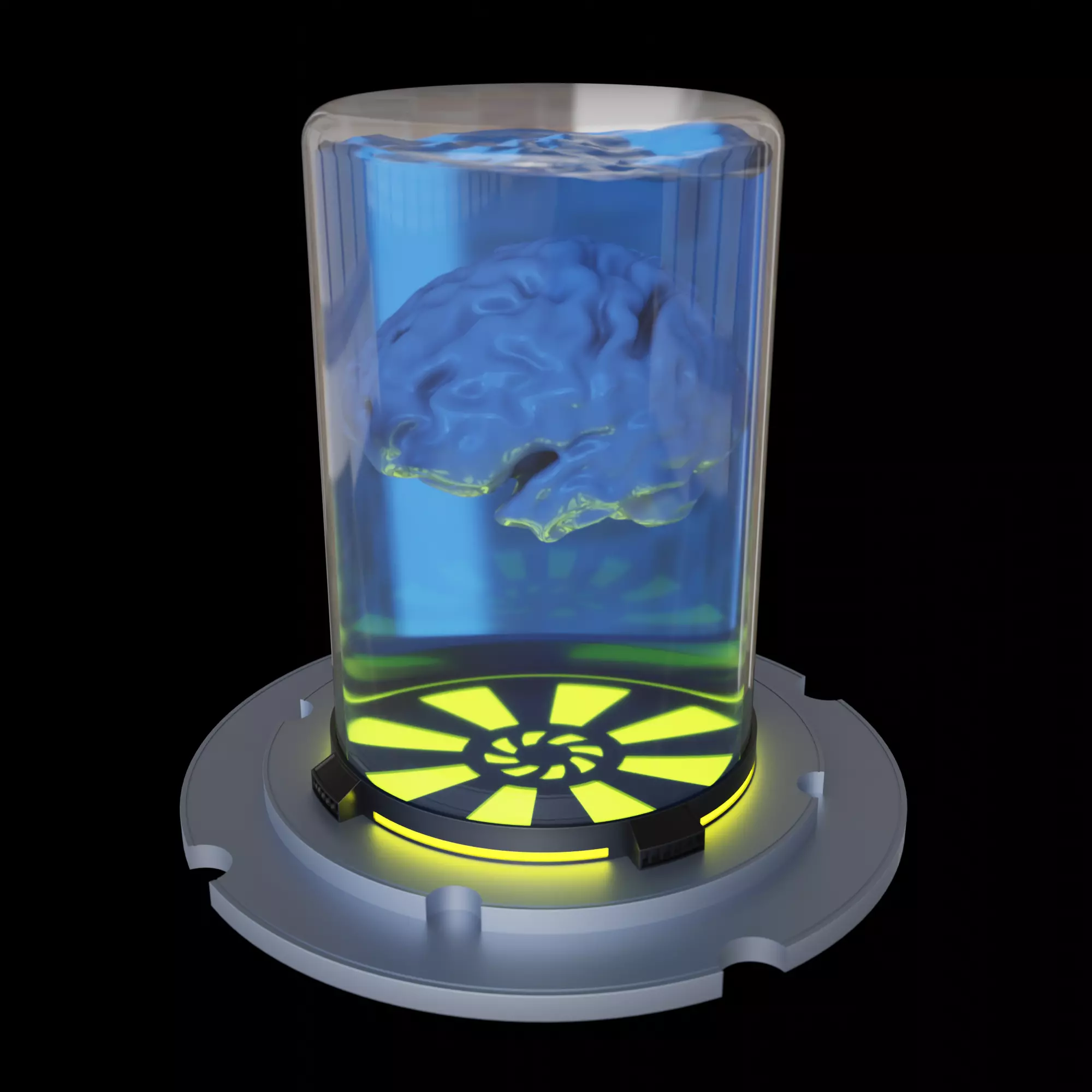 Brain Tank Free 3D model