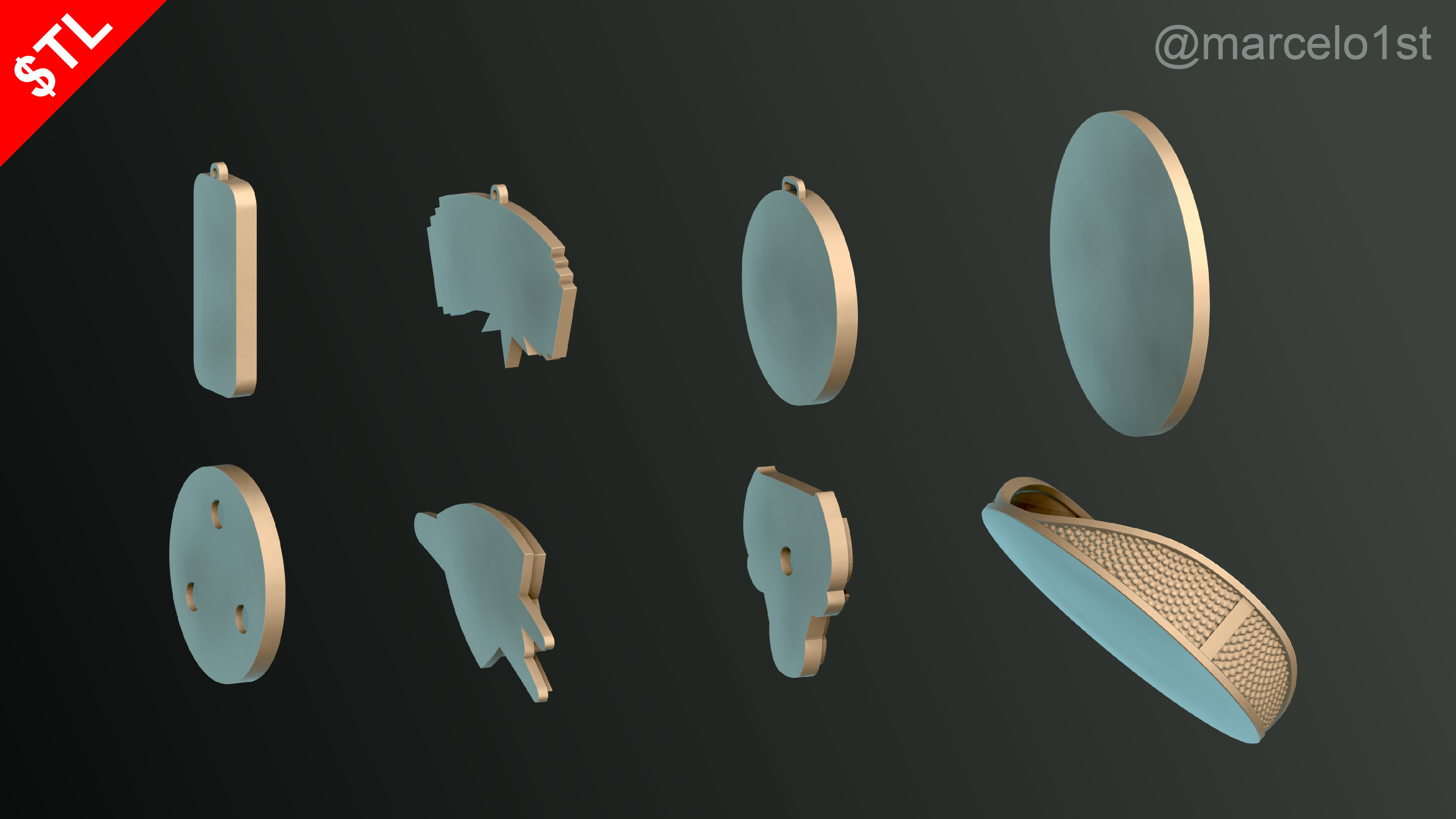 NBA Free Starter Pack - Taste the NBA Greatness Free 3D print model_32