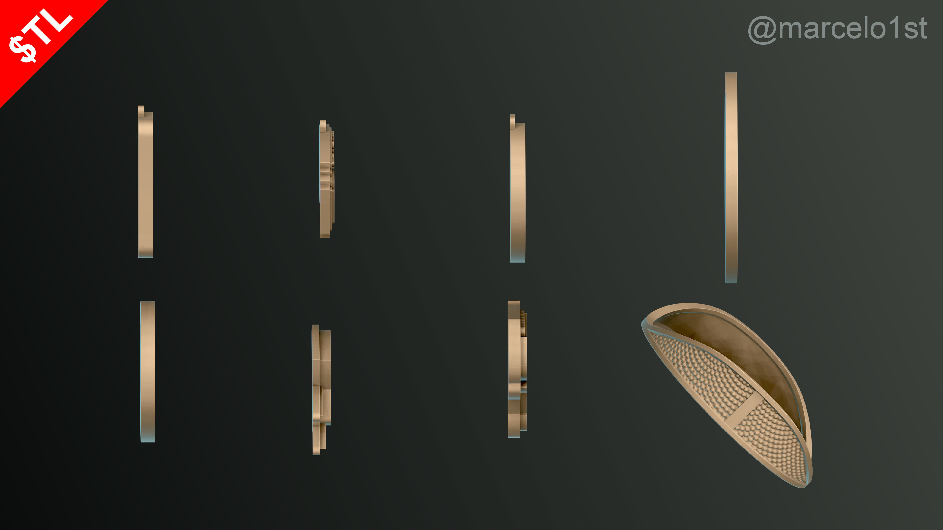 NBA Free Starter Pack - Taste the NBA Greatness Free 3D print model_34