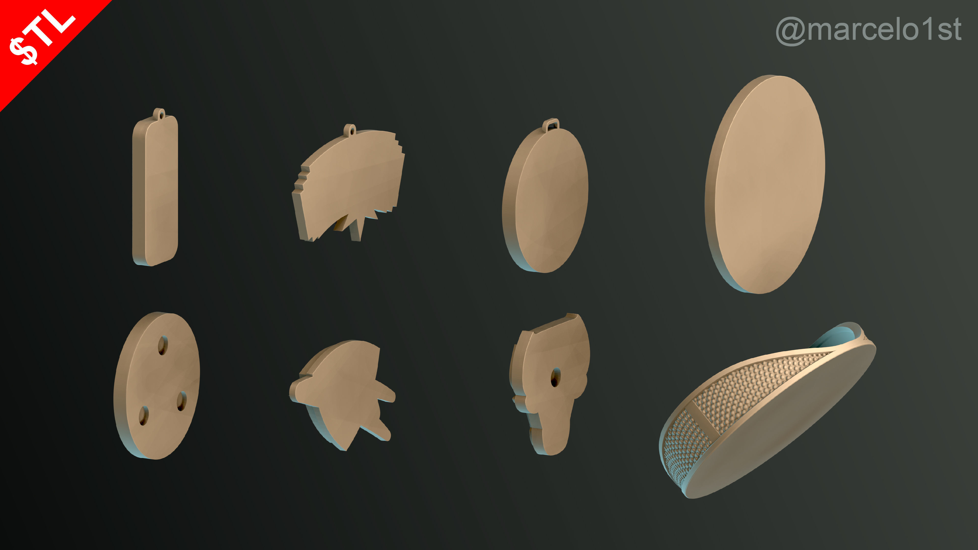 NBA Free Starter Pack - Taste the NBA Greatness Free 3D print model_23