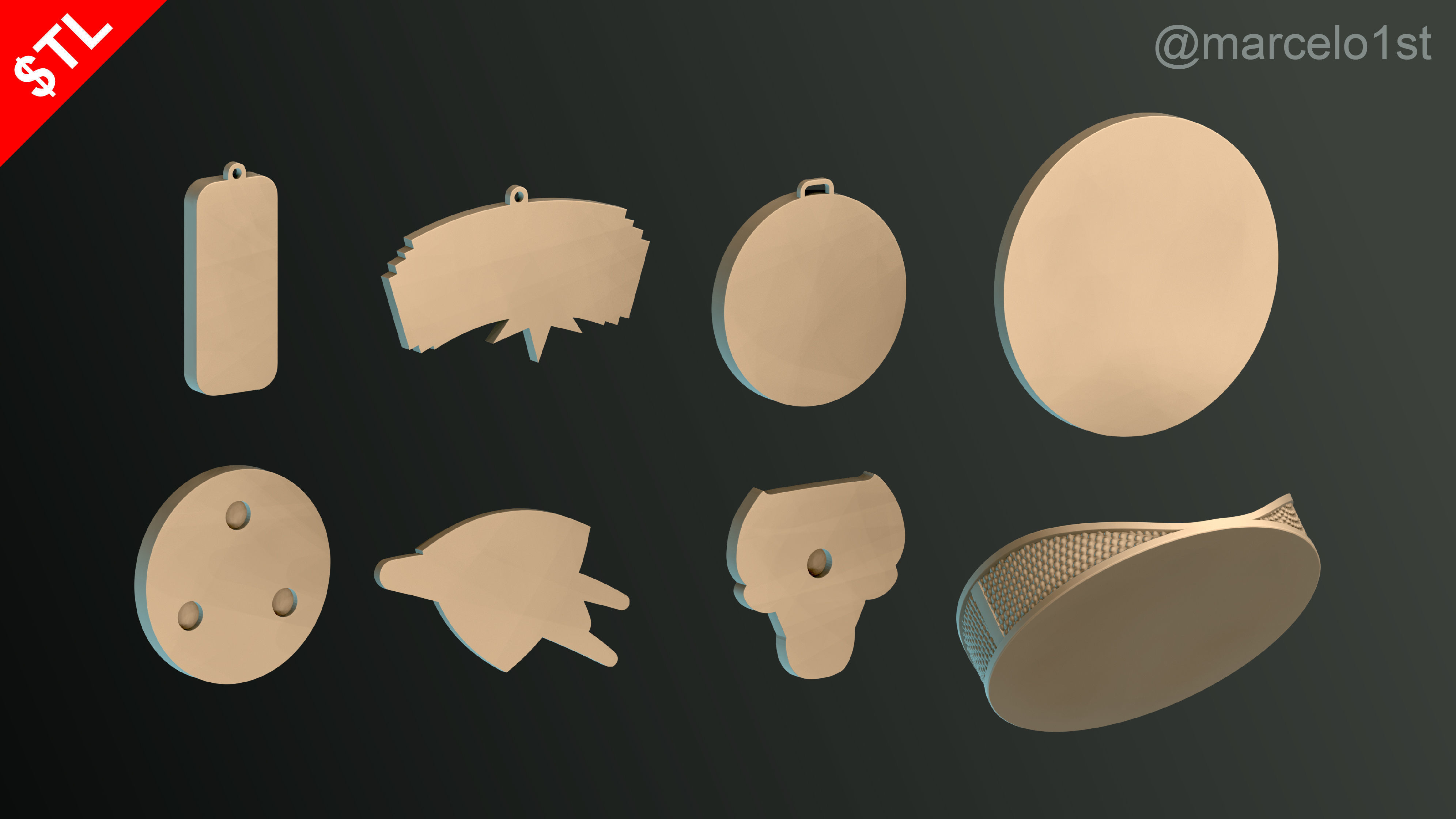 NBA Free Starter Pack - Taste the NBA Greatness Free 3D print model_25