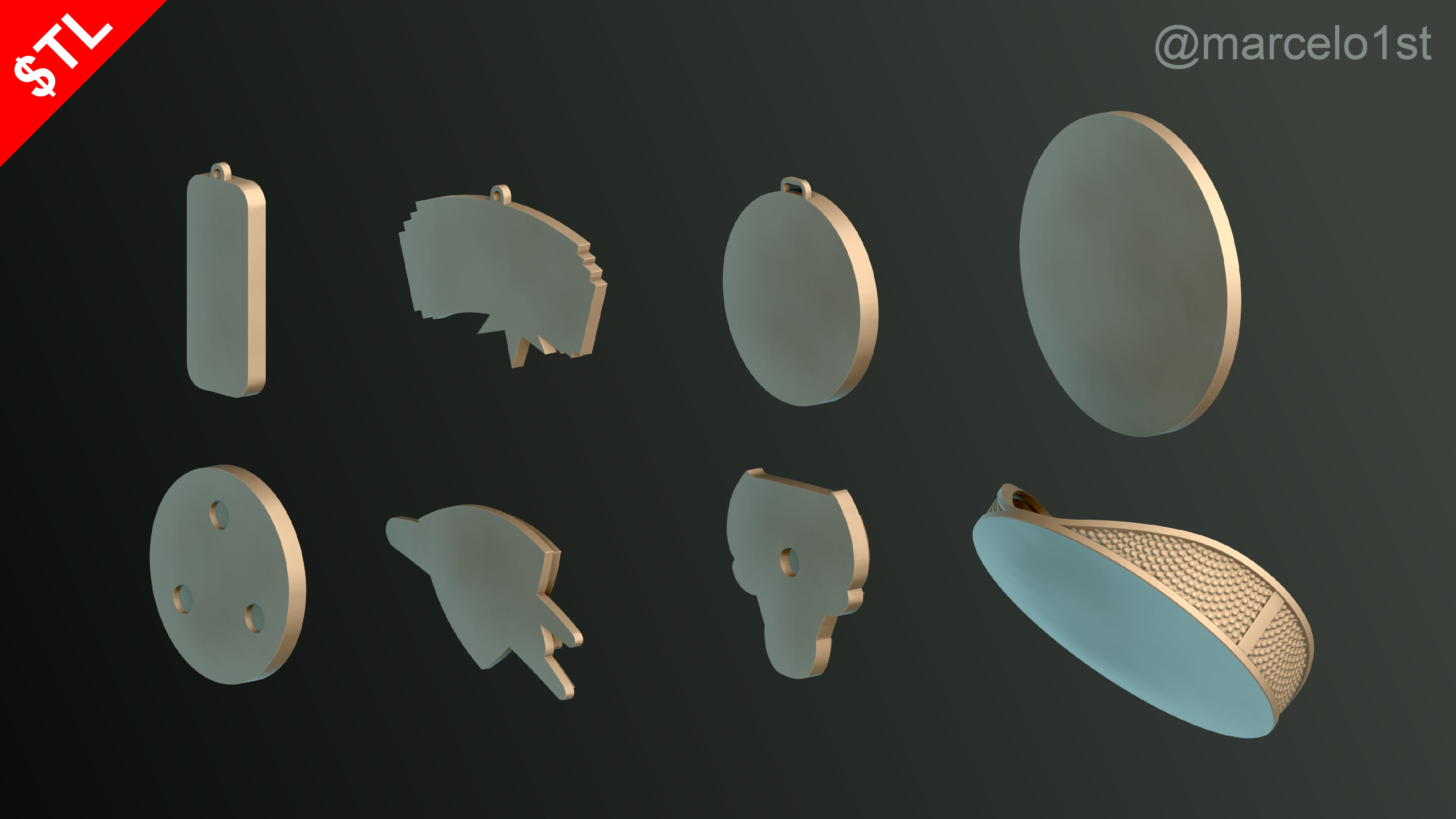 NBA Free Starter Pack - Taste the NBA Greatness Free 3D print model_31