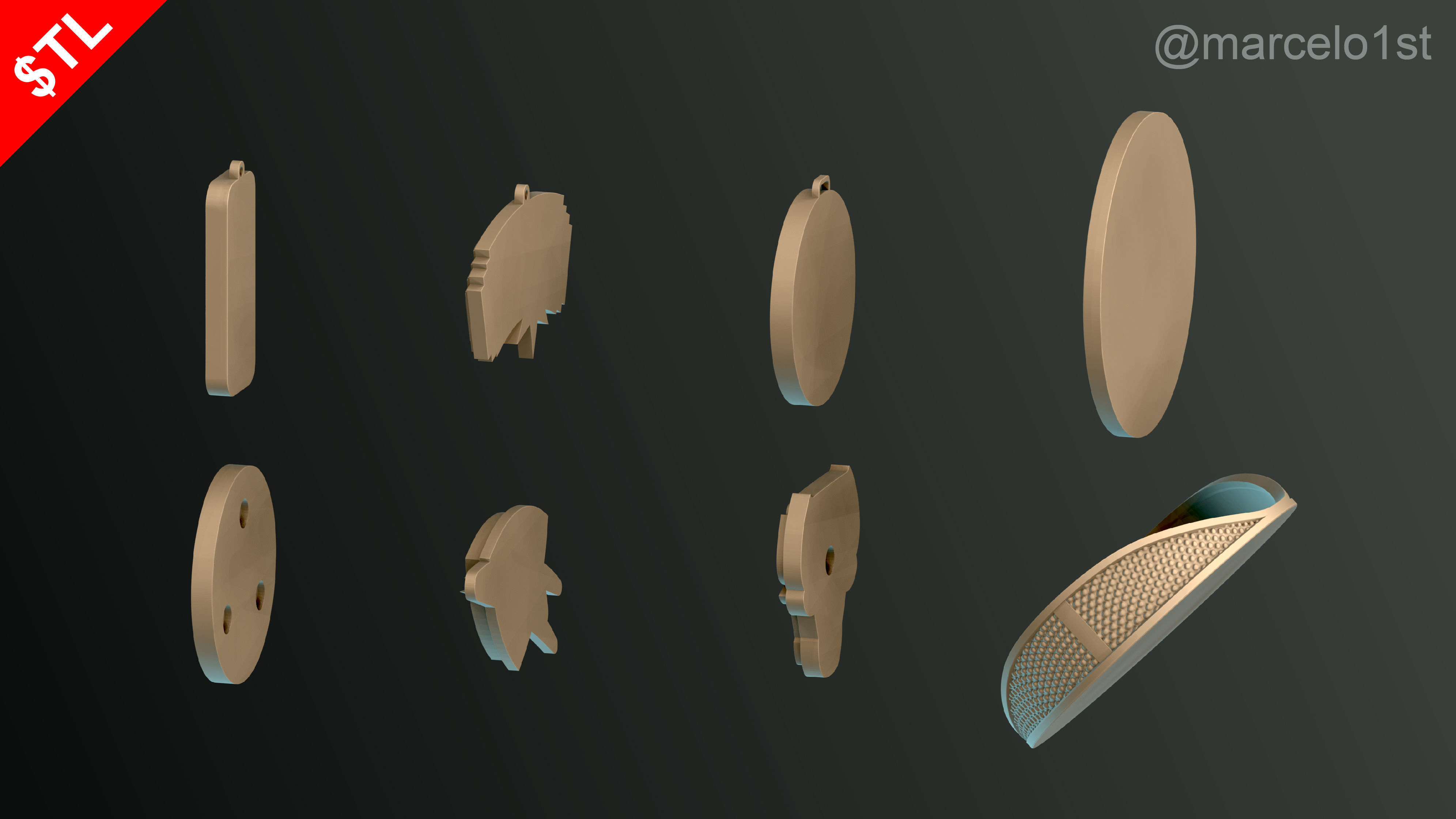 NBA Free Starter Pack - Taste the NBA Greatness Free 3D print model_22