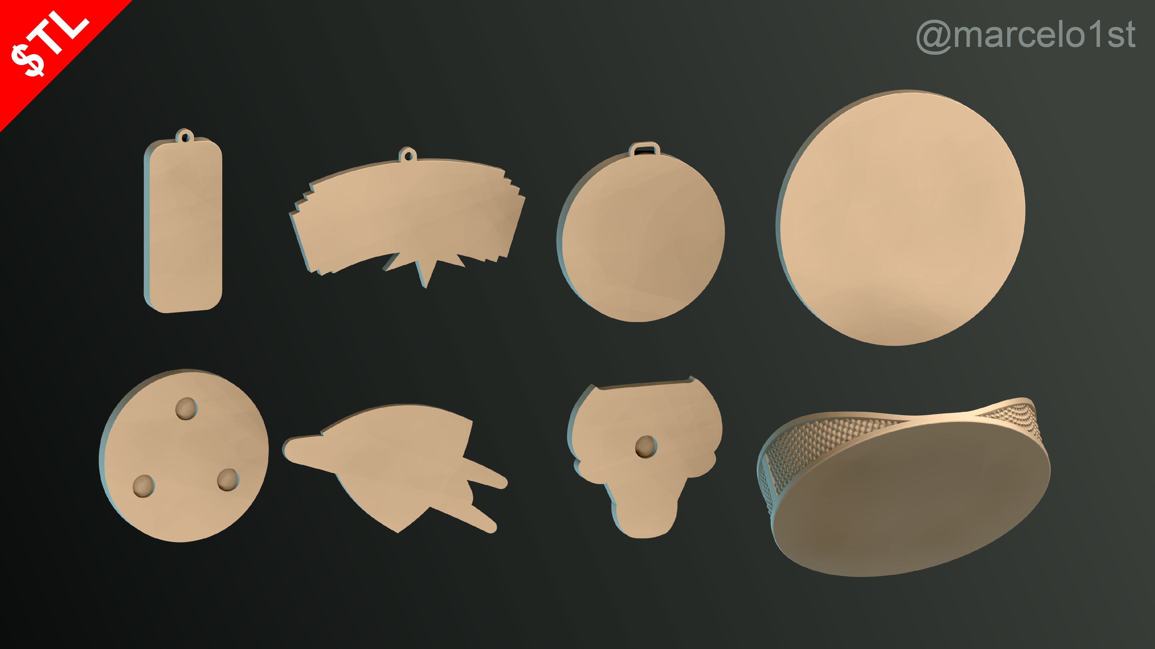 NBA Free Starter Pack - Taste the NBA Greatness Free 3D print model_26