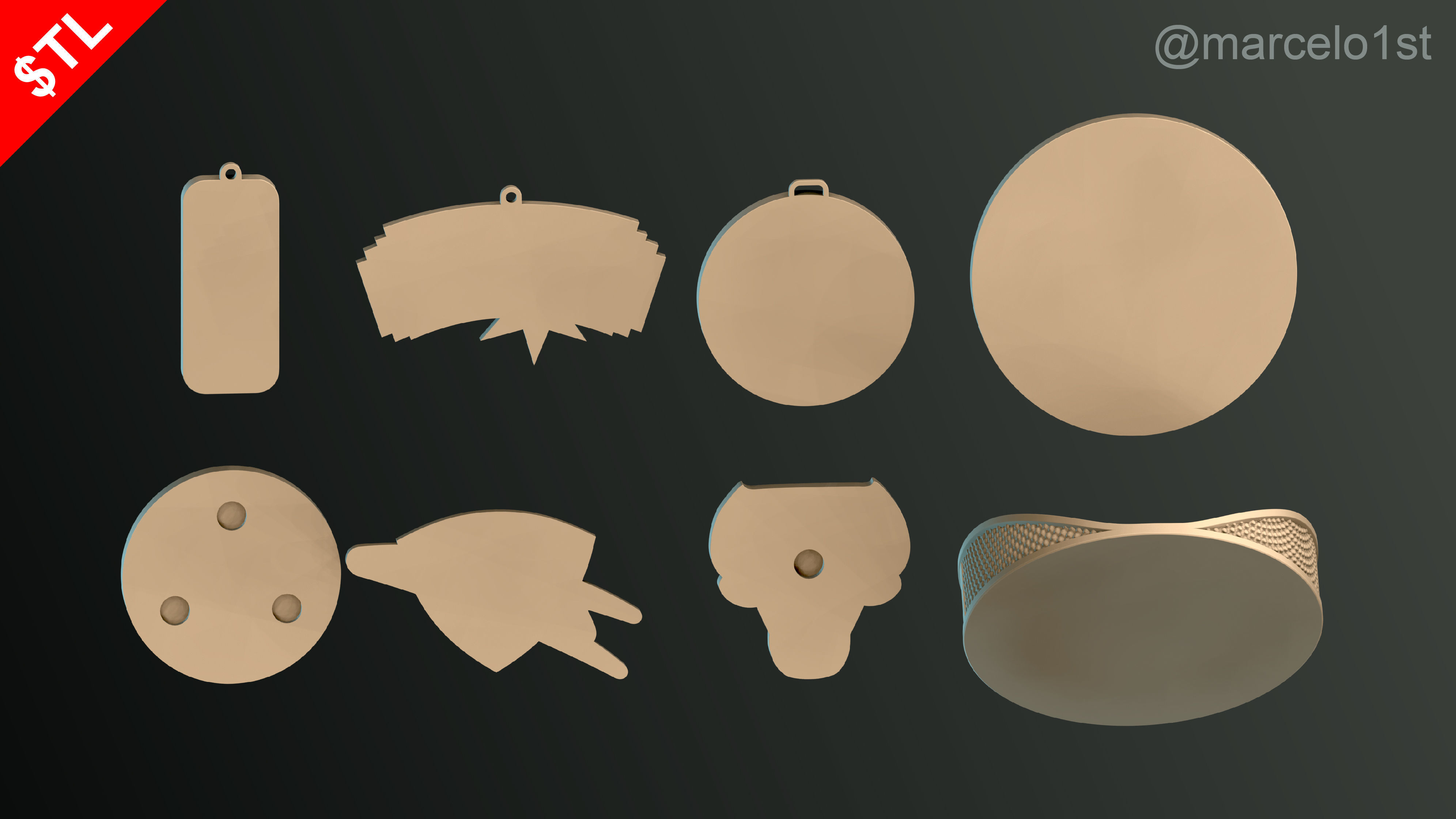 NBA Free Starter Pack - Taste the NBA Greatness Free 3D print model_27