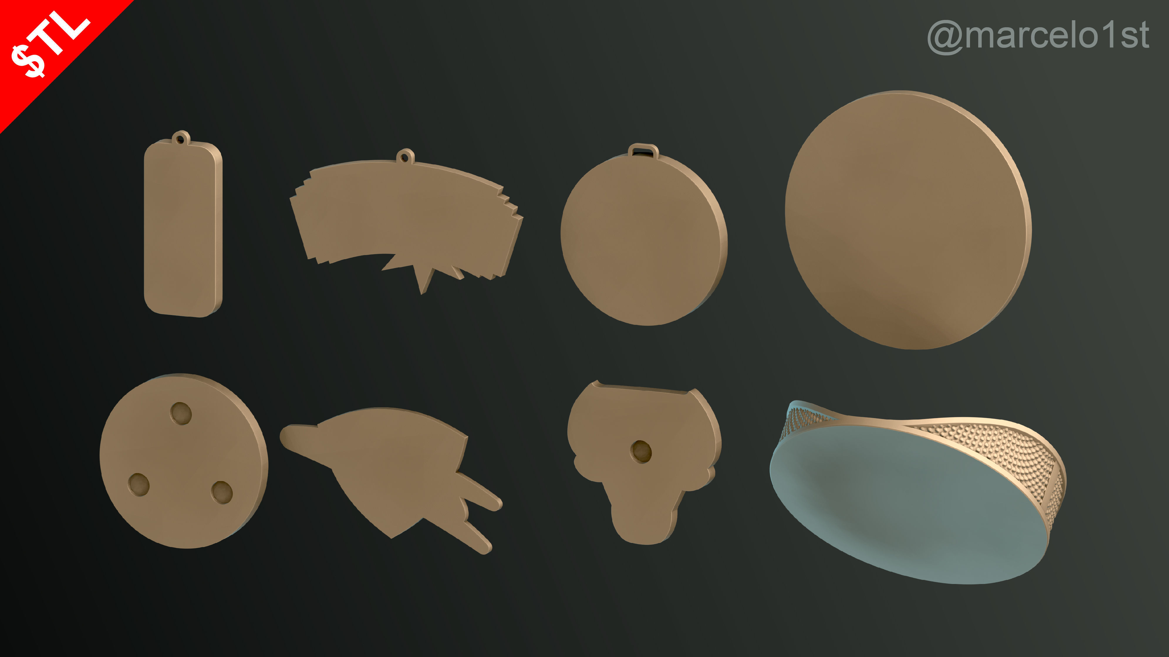 NBA Free Starter Pack - Taste the NBA Greatness Free 3D print model_29