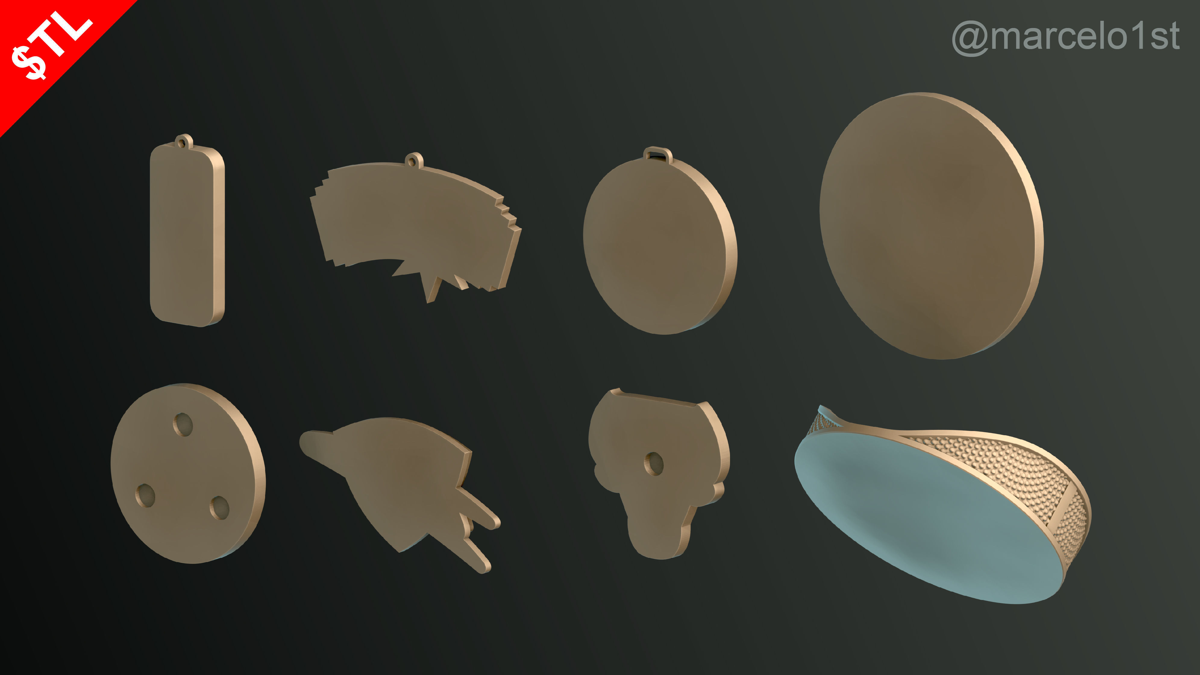 NBA Free Starter Pack - Taste the NBA Greatness Free 3D print model_30