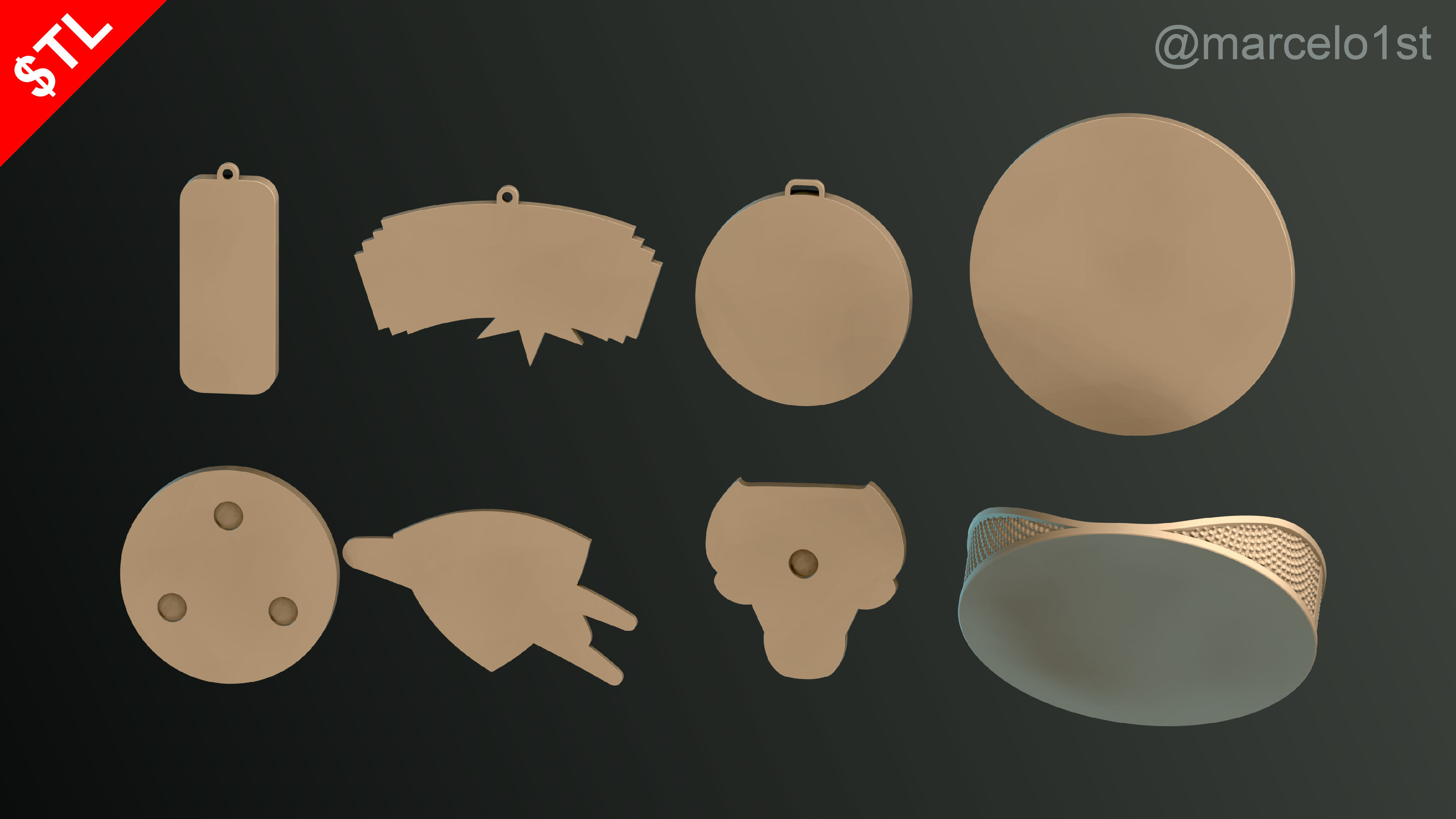 NBA Free Starter Pack - Taste the NBA Greatness Free 3D print model_28