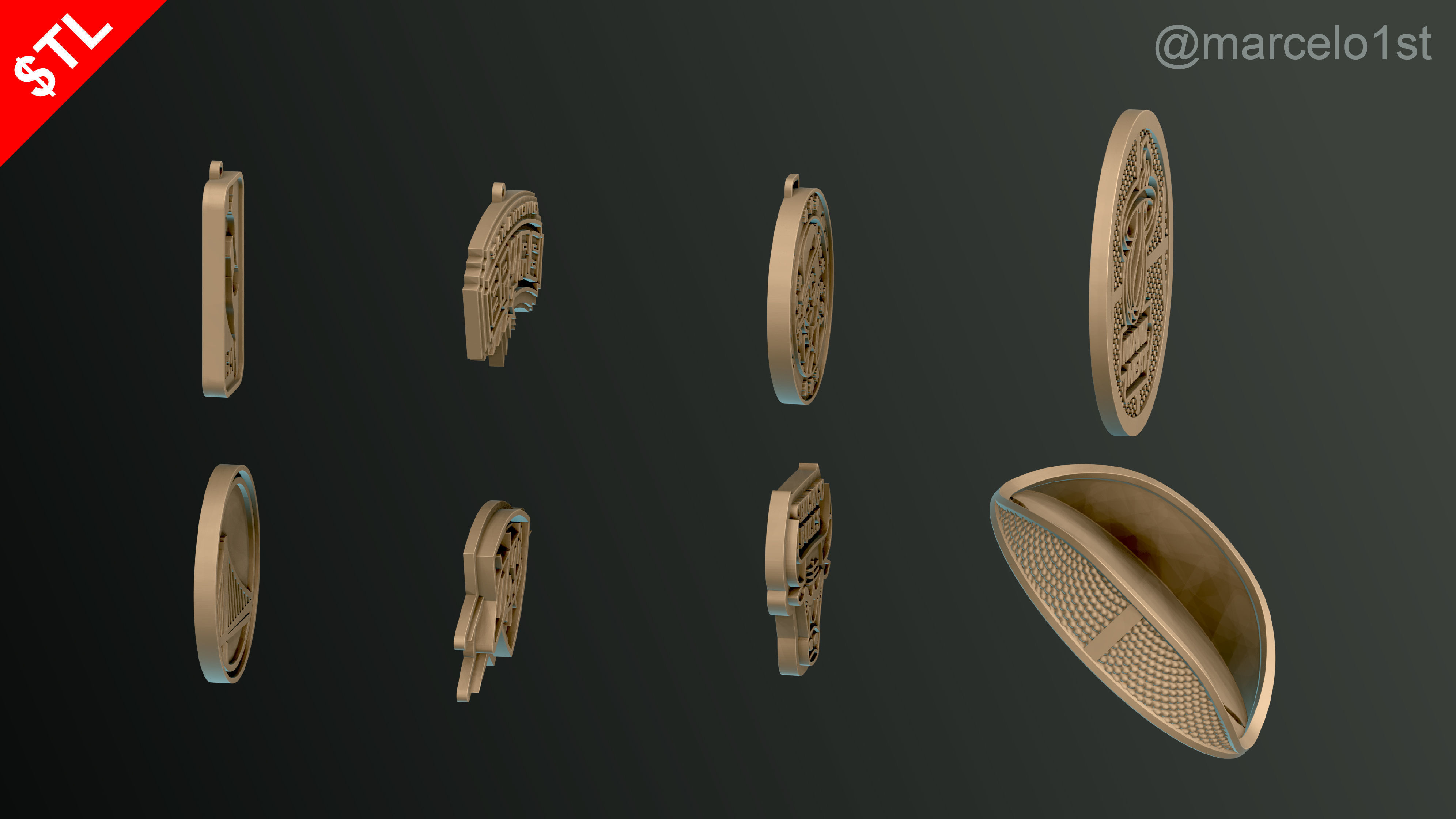 NBA Free Starter Pack - Taste the NBA Greatness Free 3D print model_35